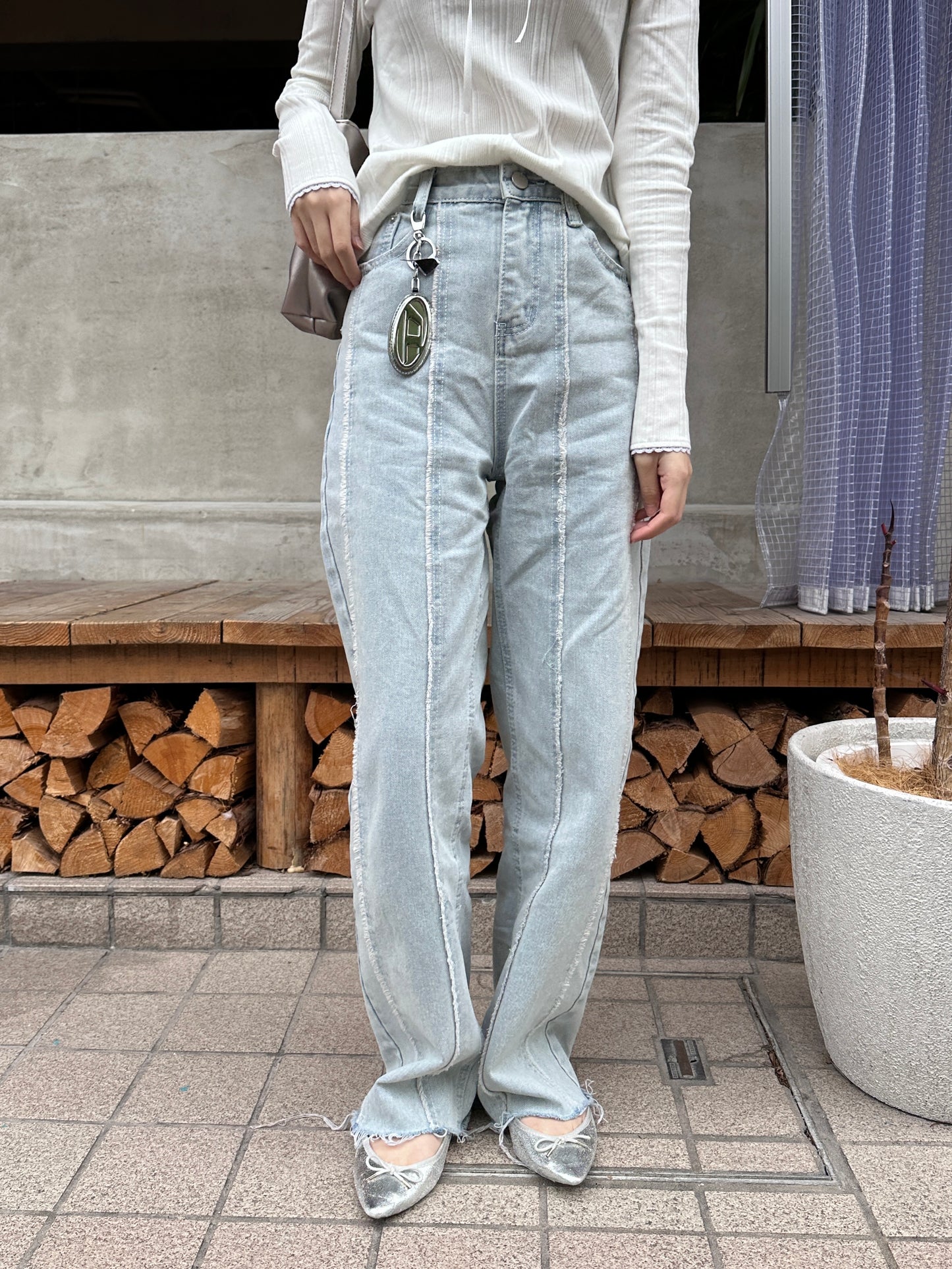 センターラインデニムパンツ DPB43121