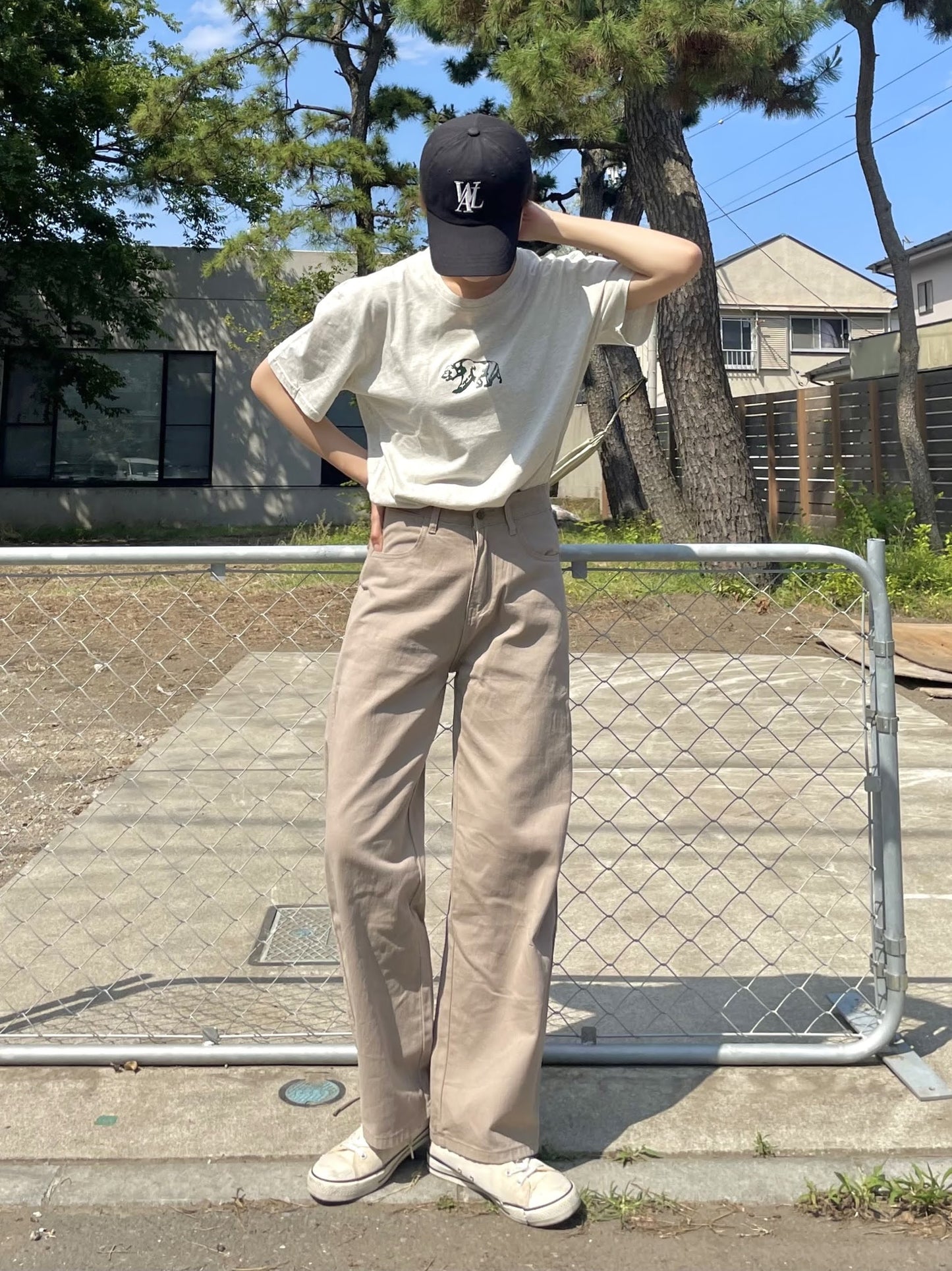 ベアーロゴTシャツ DPA96202