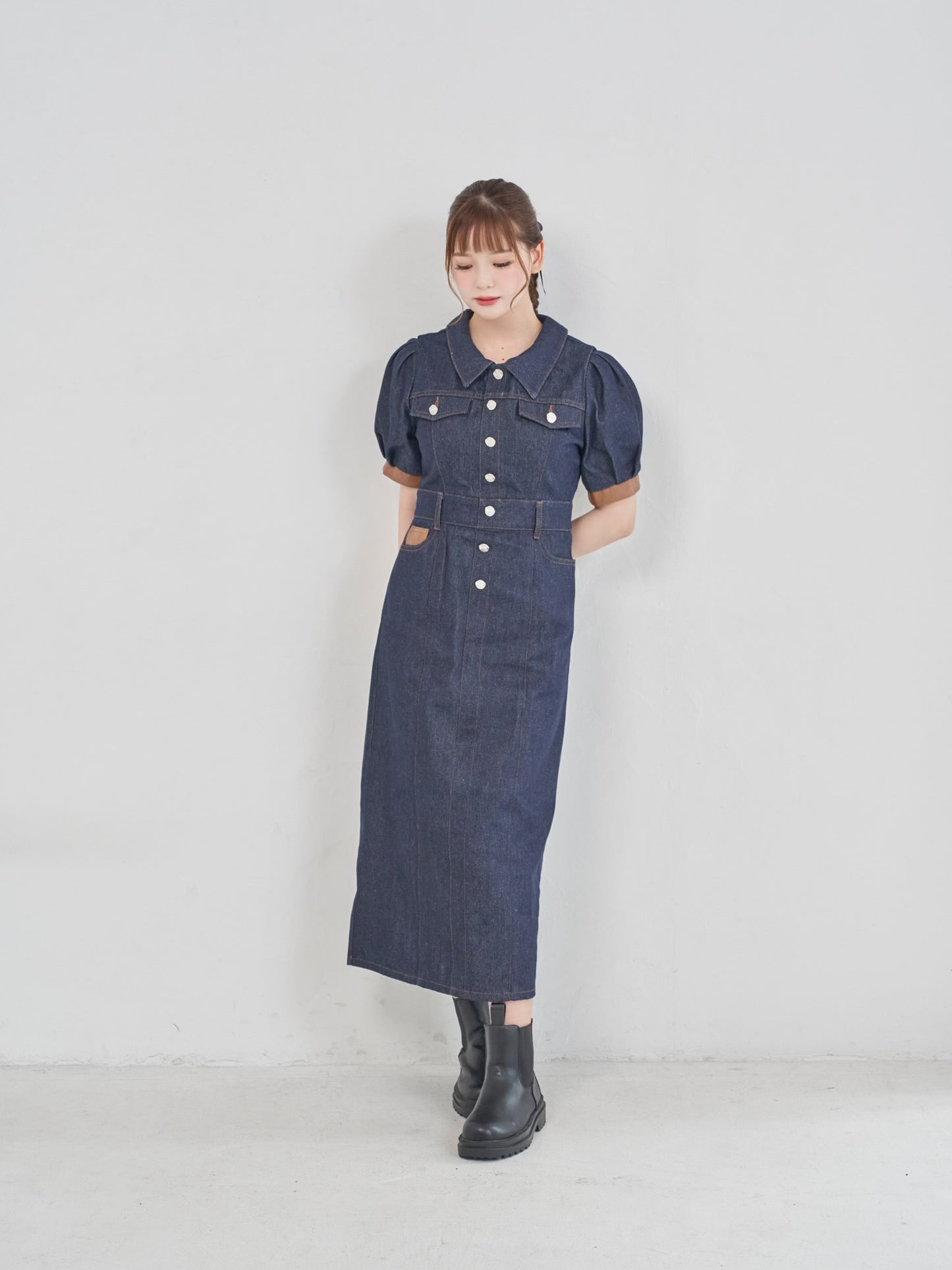 2way Denim Onepiece