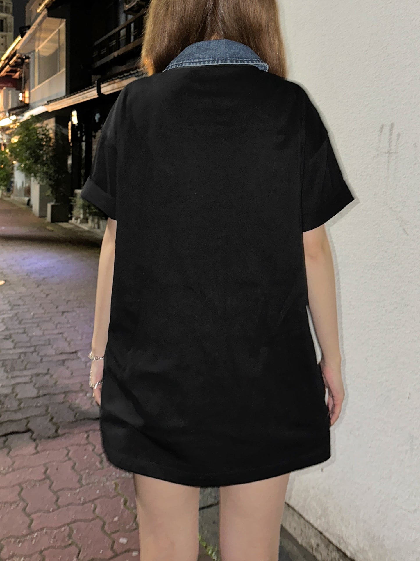 デニムカラーTシャツ DPB39143