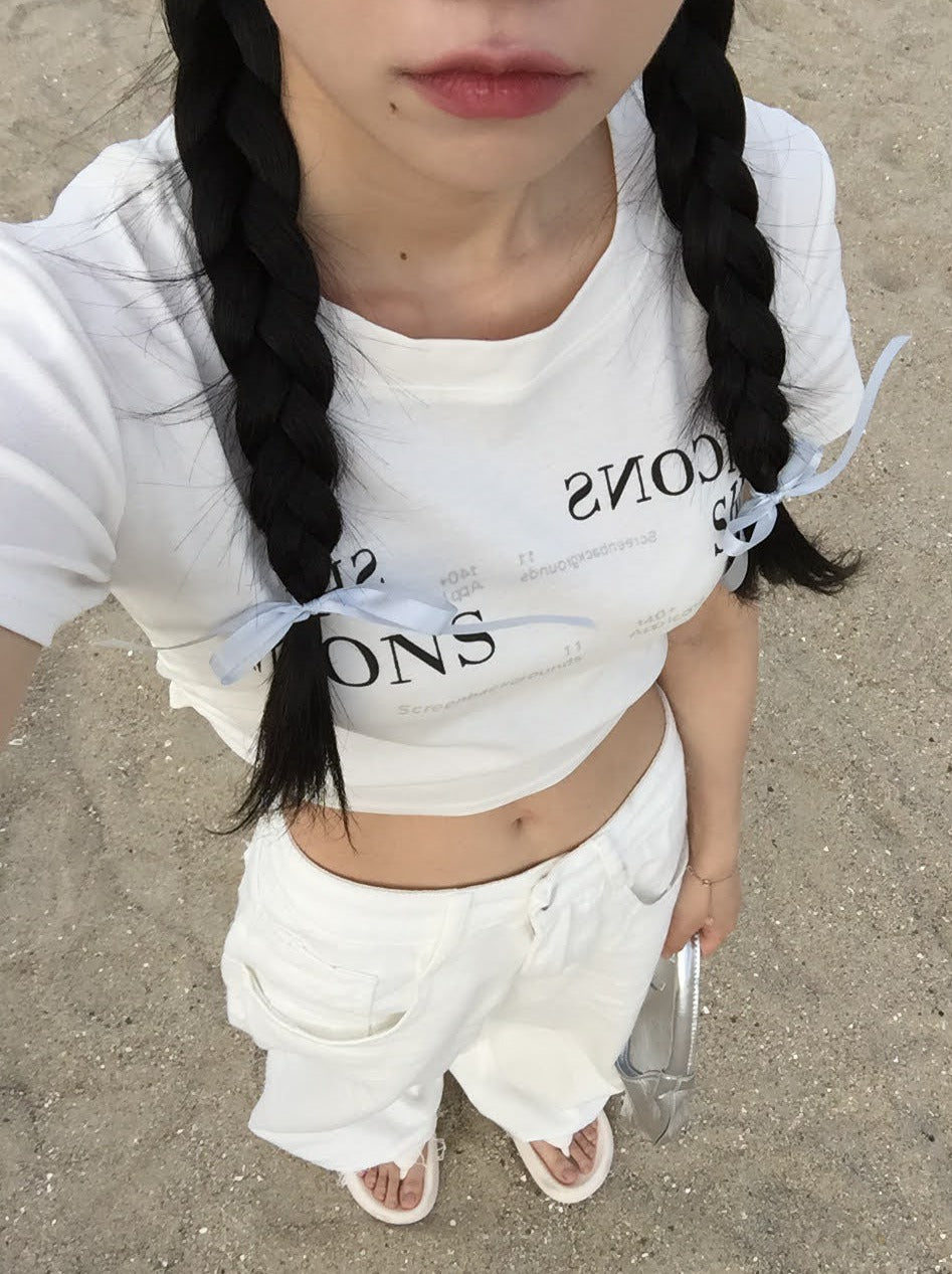 サマーホワイトハイジーンズパンツ DPB43149