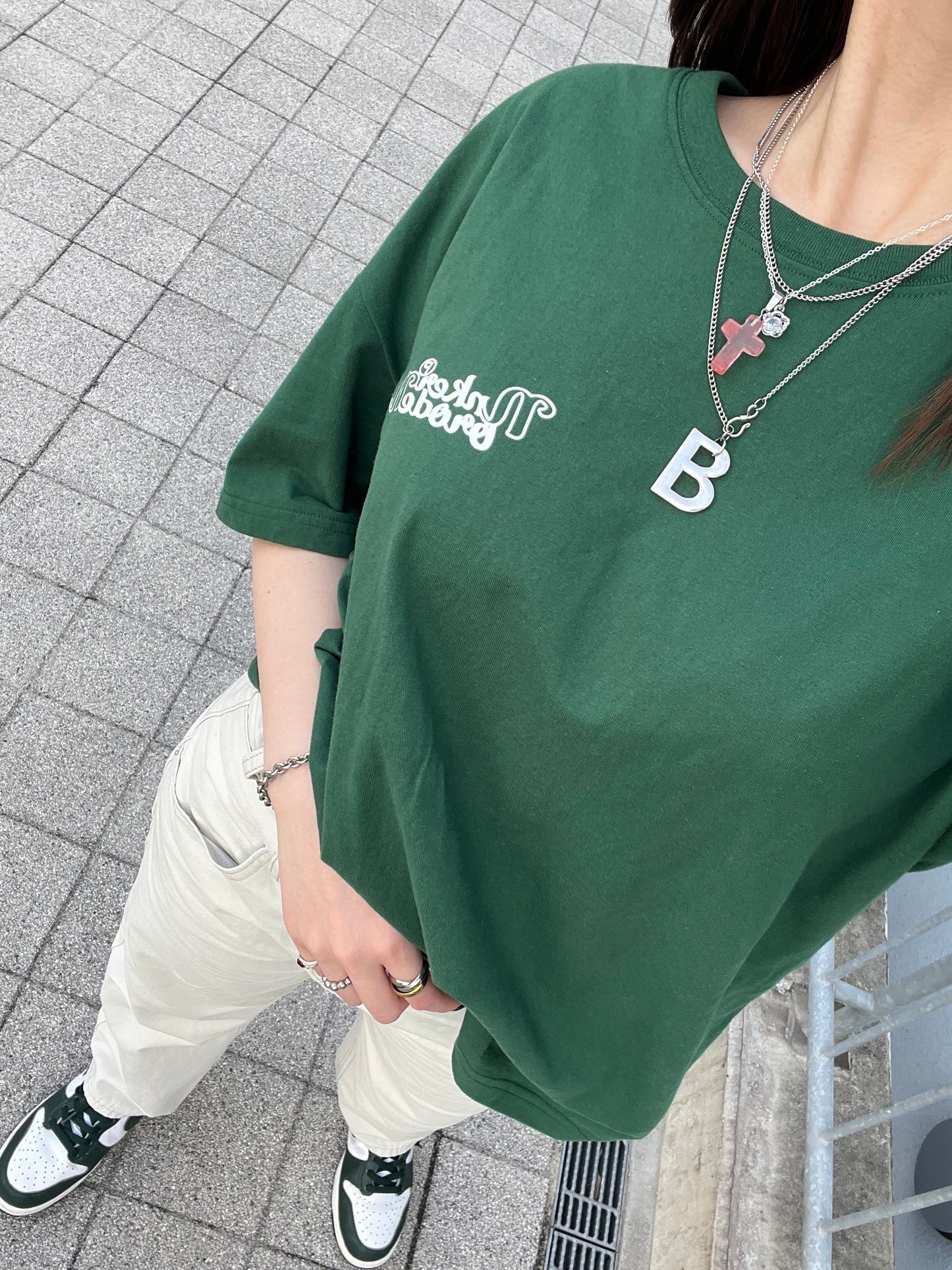 バックロゴTシャツ DPA69130
