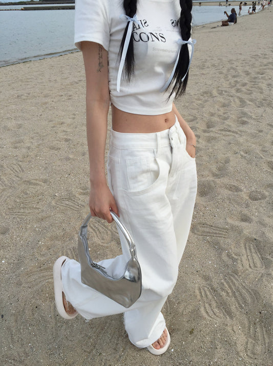 シルバーハンドバッグ DPB43142