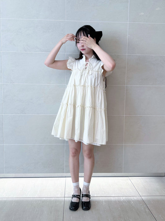 ダブルリボンワンピース CPA31026