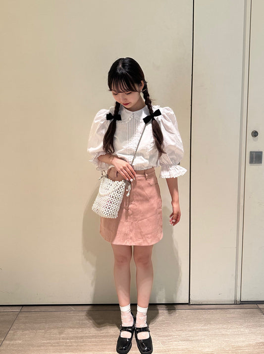 ハイウエストスエードスカート CPA31023