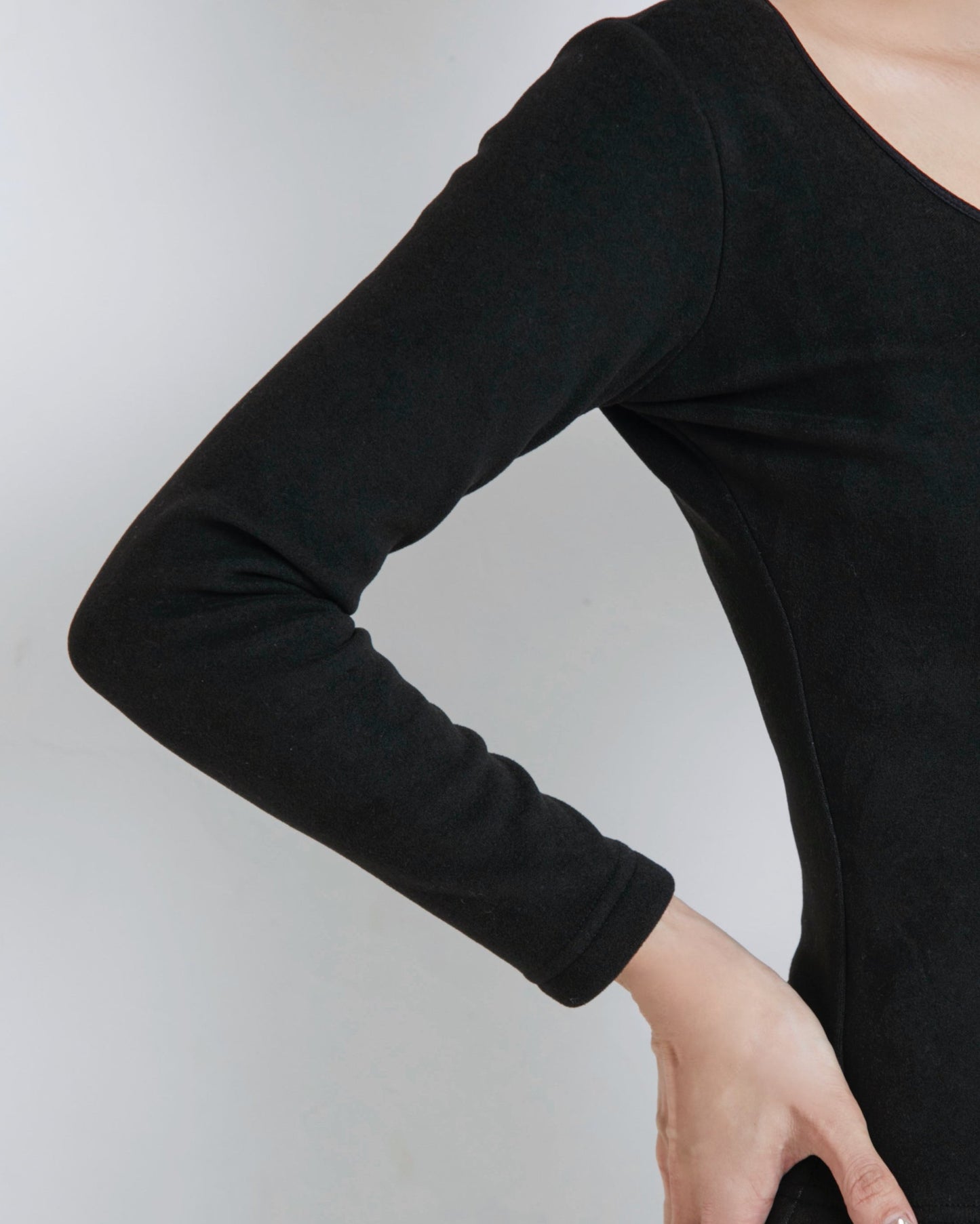 【成瀬愛里】slim warmer tops【basic】