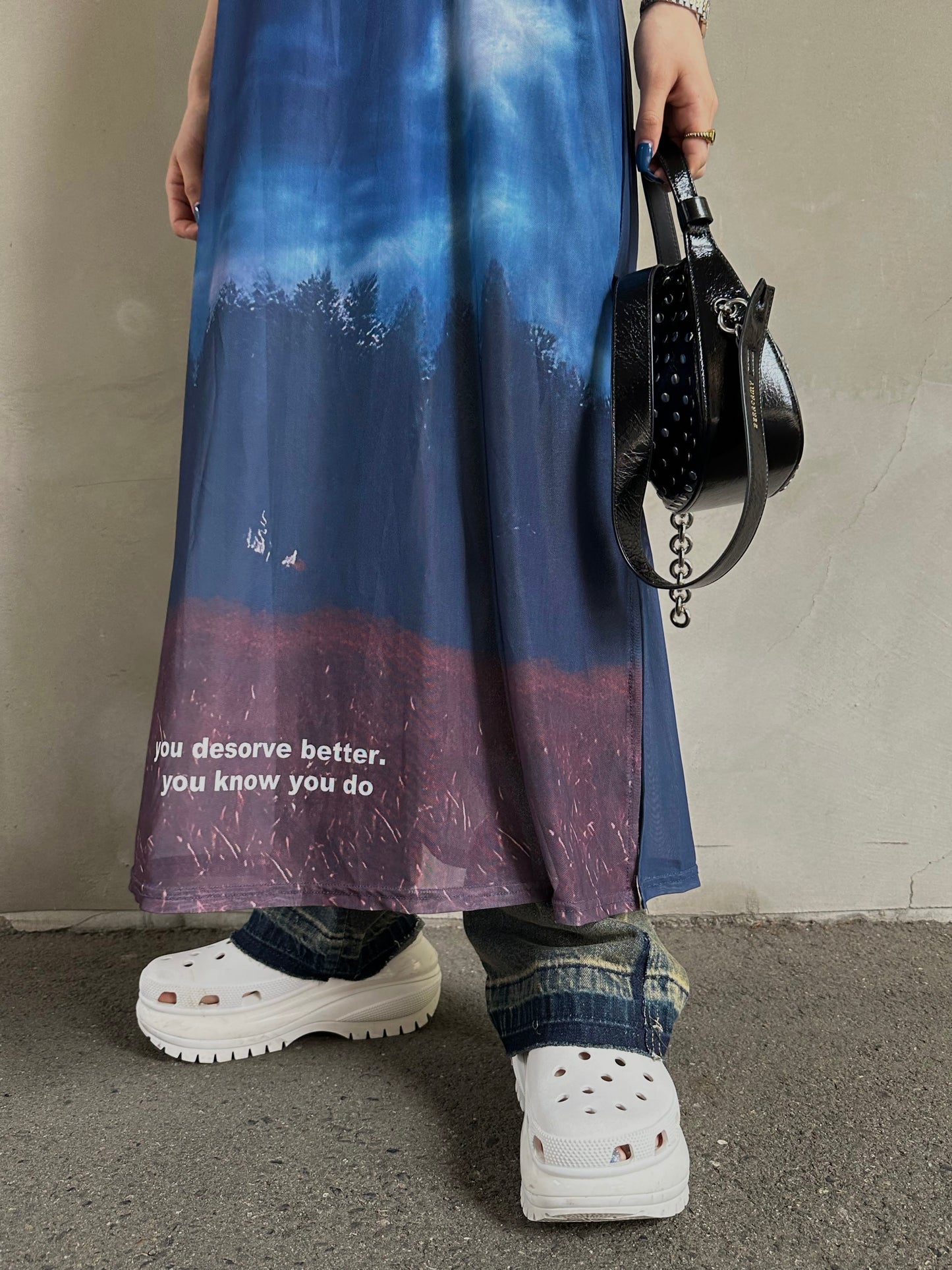 デザインシースルーワンピース DPB26126