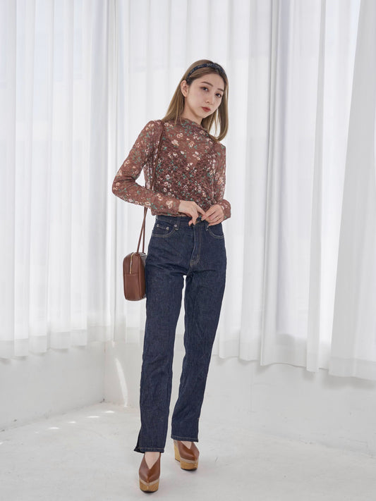 フラワーシアーブラウス CPA14059