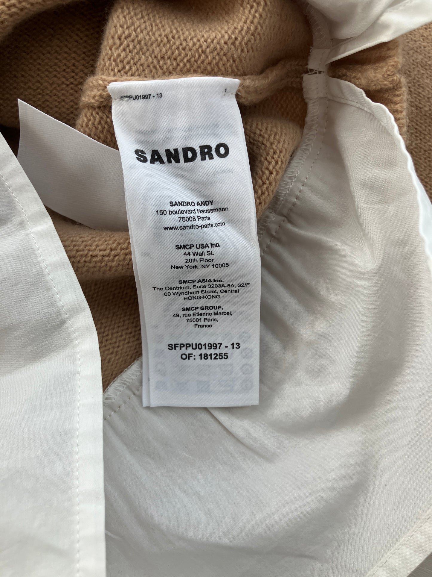 【SANDRO】ニットトップス UPA05062