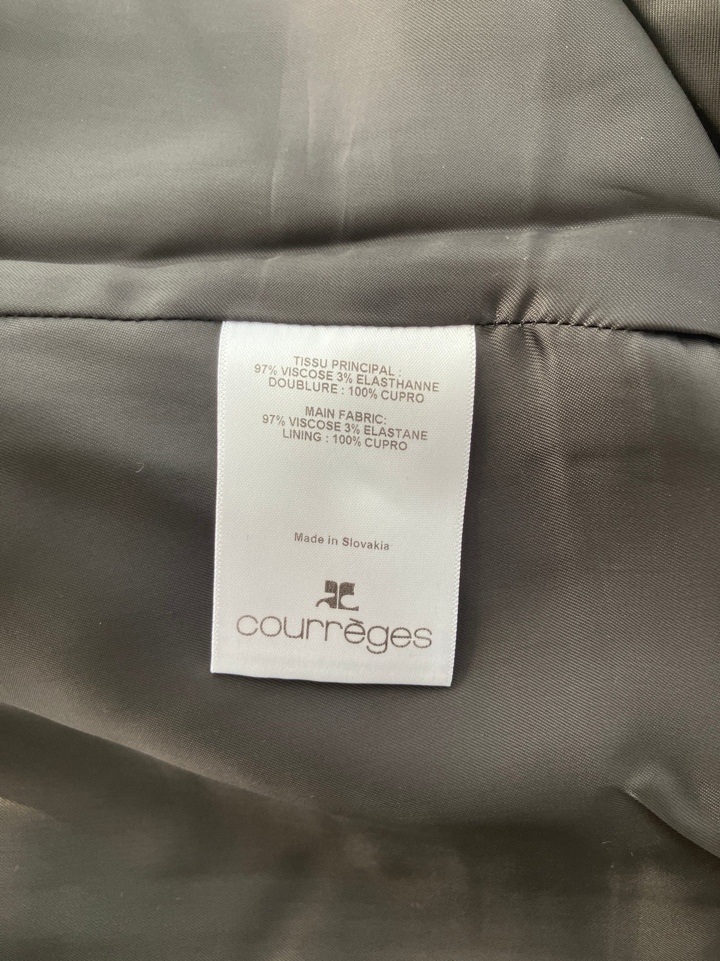 【courreges】ワンピース UPA05064