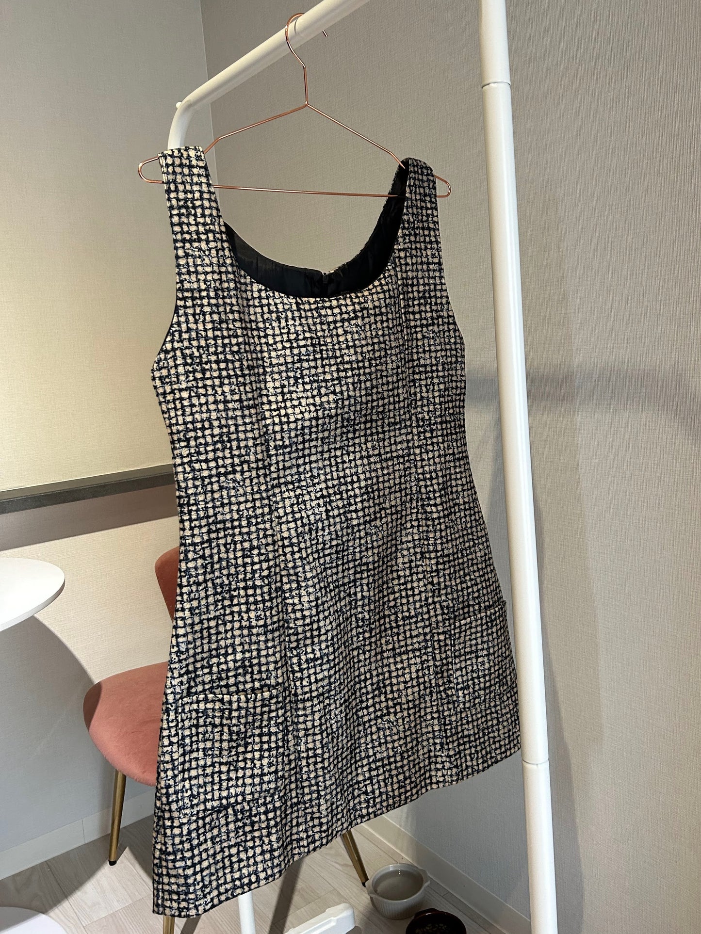 ツイードワンピース CPA22066