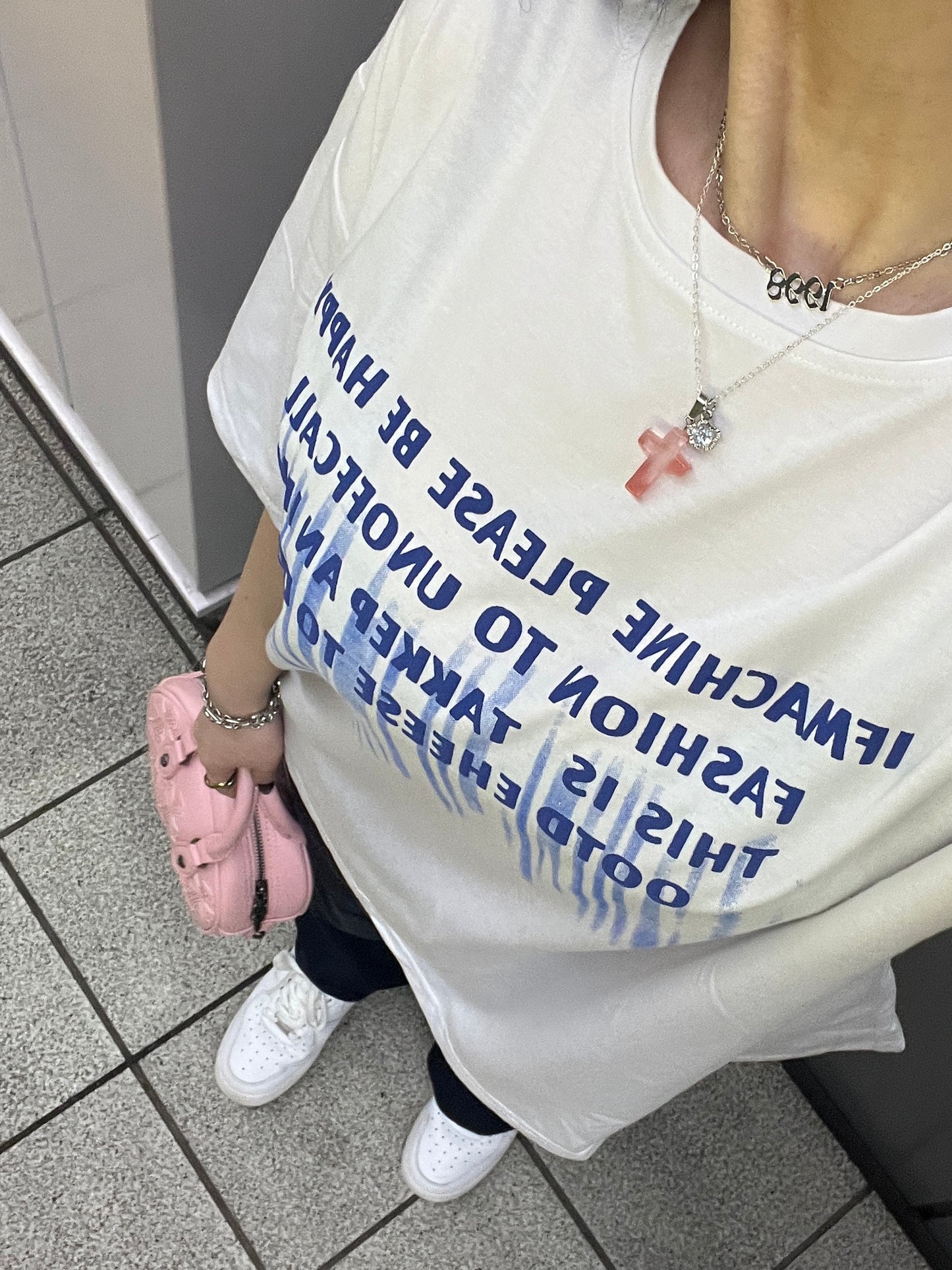 バックサークルロゴTシャツ DPA69131