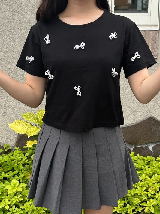 パールリボンTシャツ CPA31003