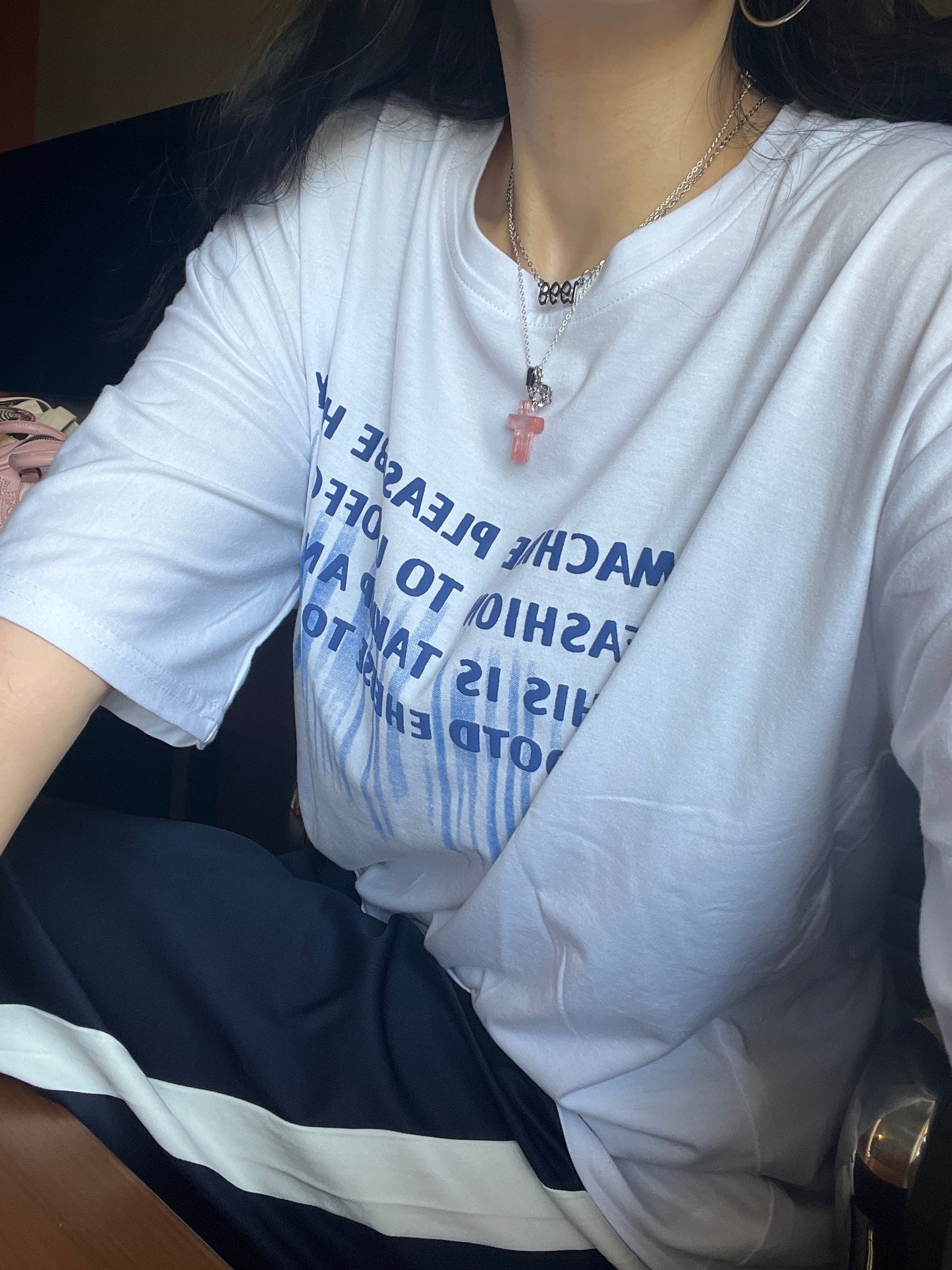 バックサークルロゴTシャツ DPA69131