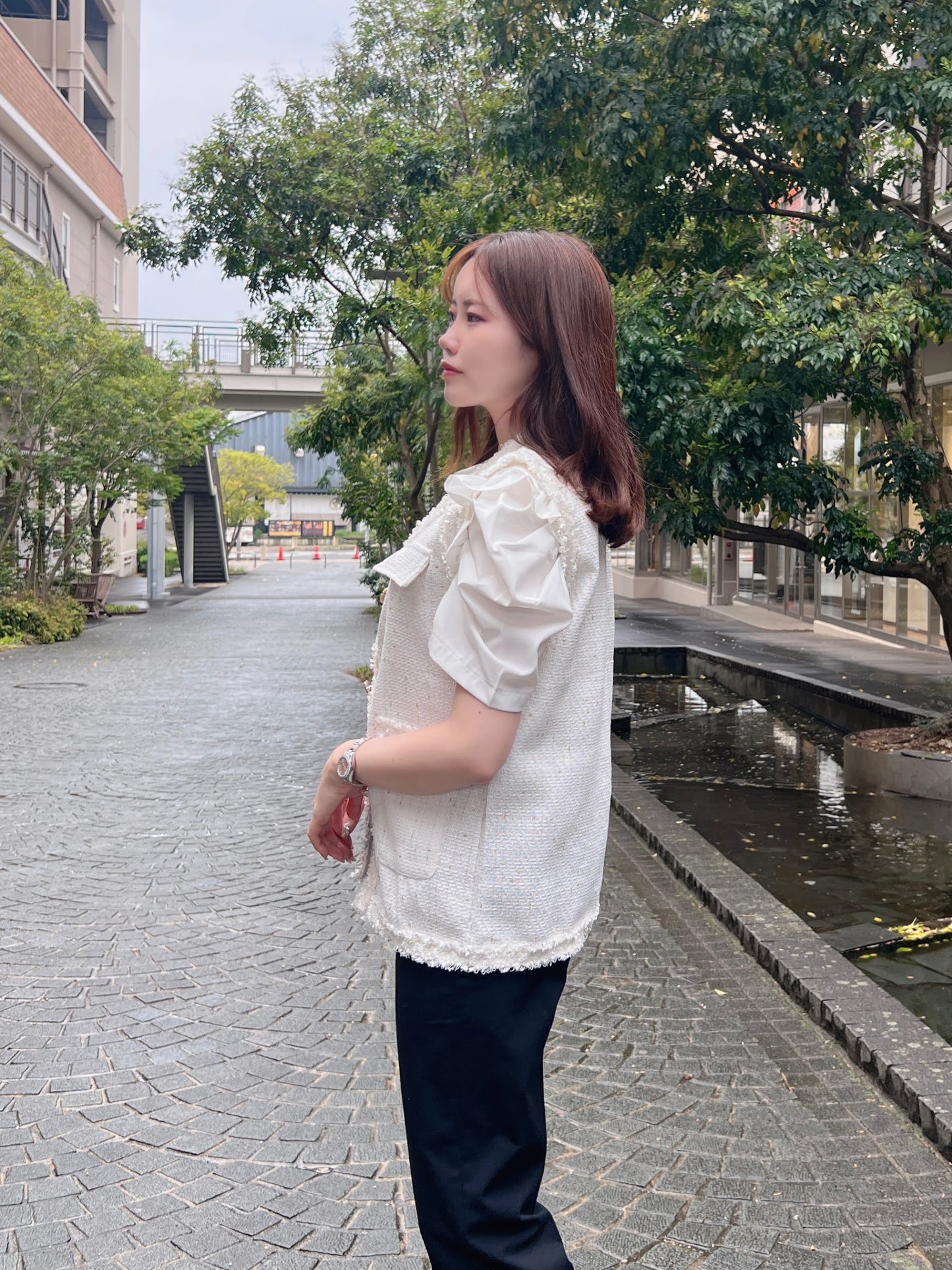 ツイードベスト CPA32009