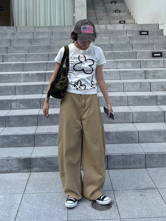 フラワープリントTシャツ DPB91027