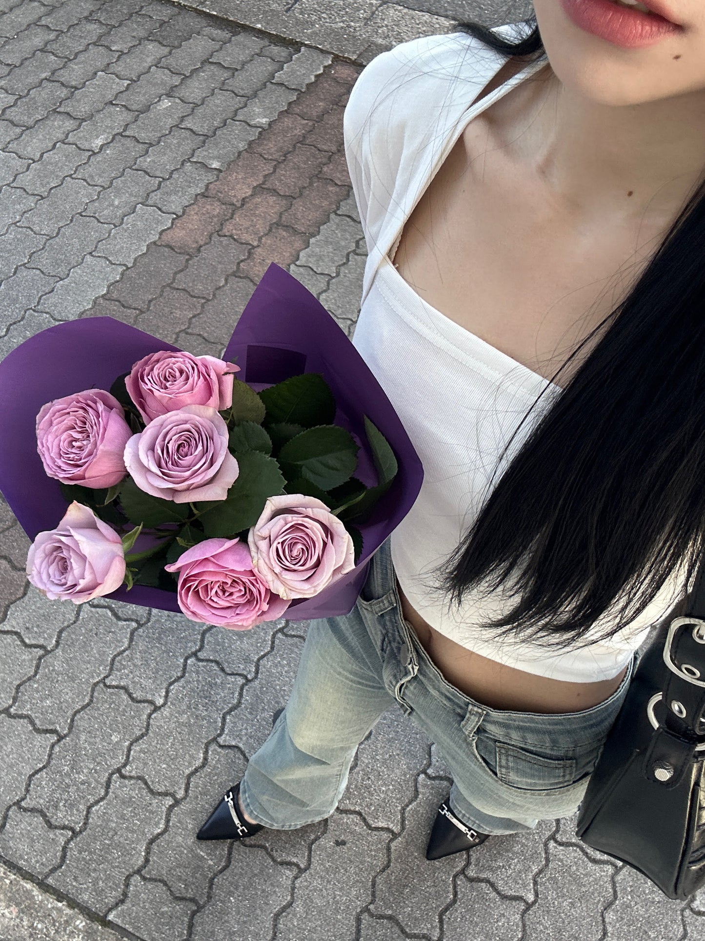 ネックリボントップス DPB43107