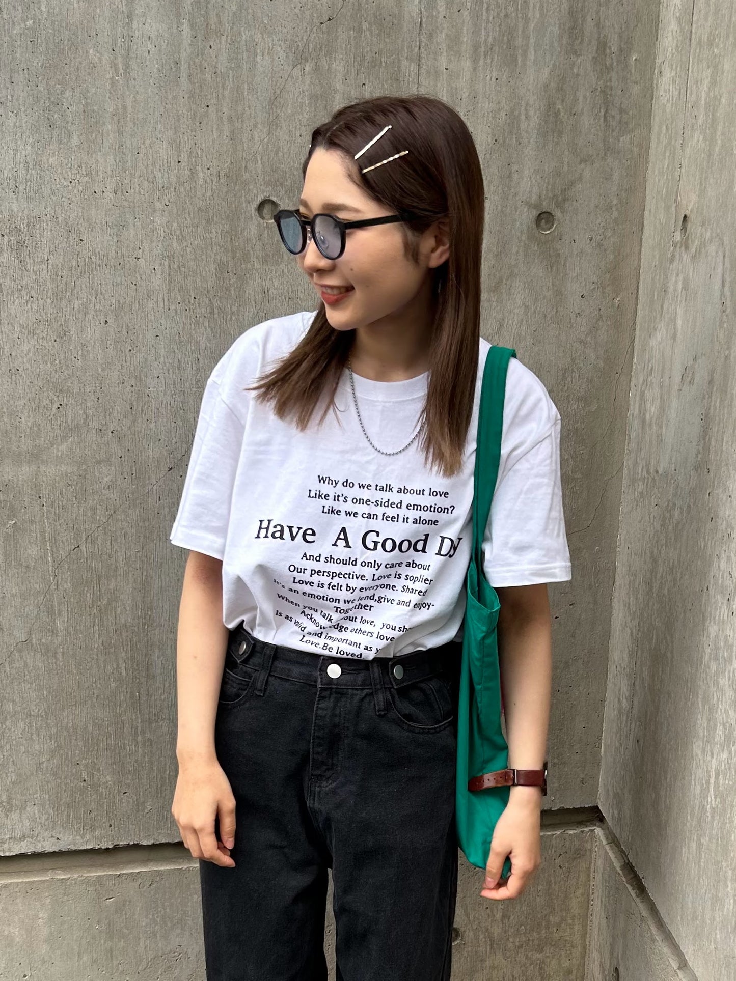フロントロゴTシャツ DPA61215