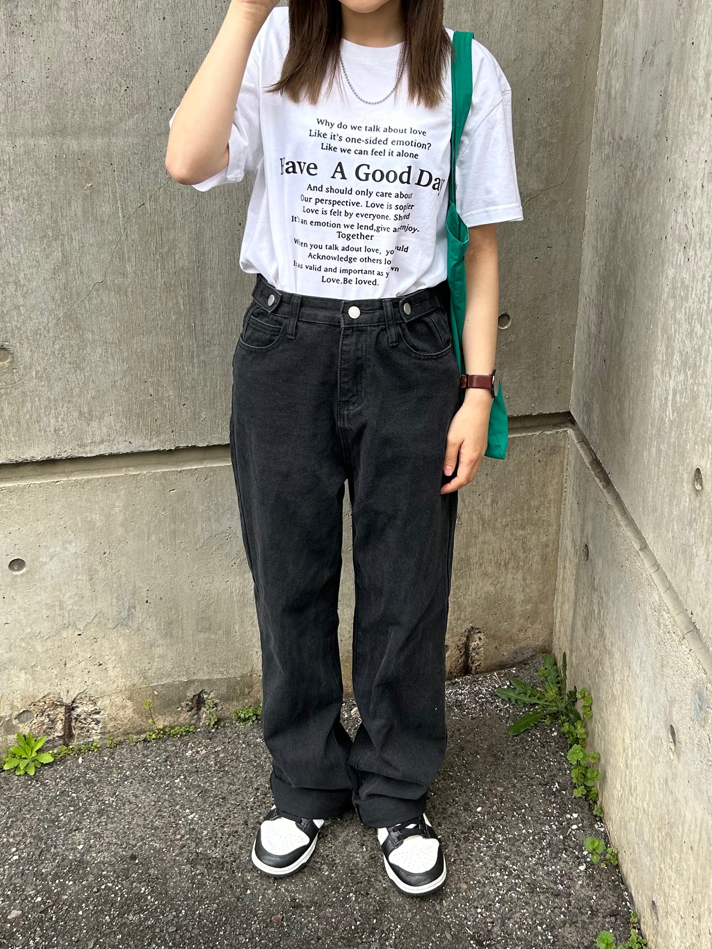 フロントロゴTシャツ DPA61215