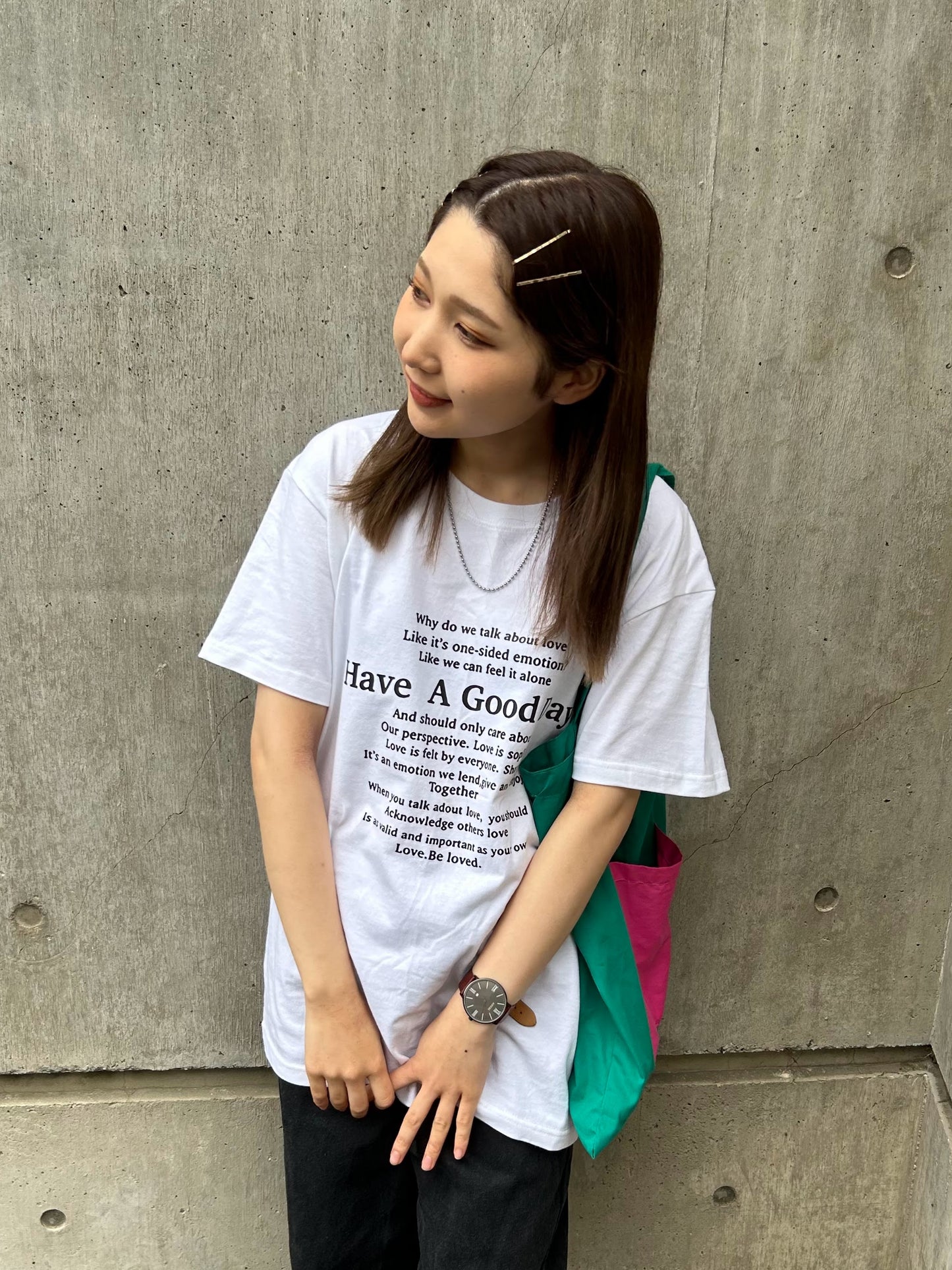 フロントロゴTシャツ DPA61215