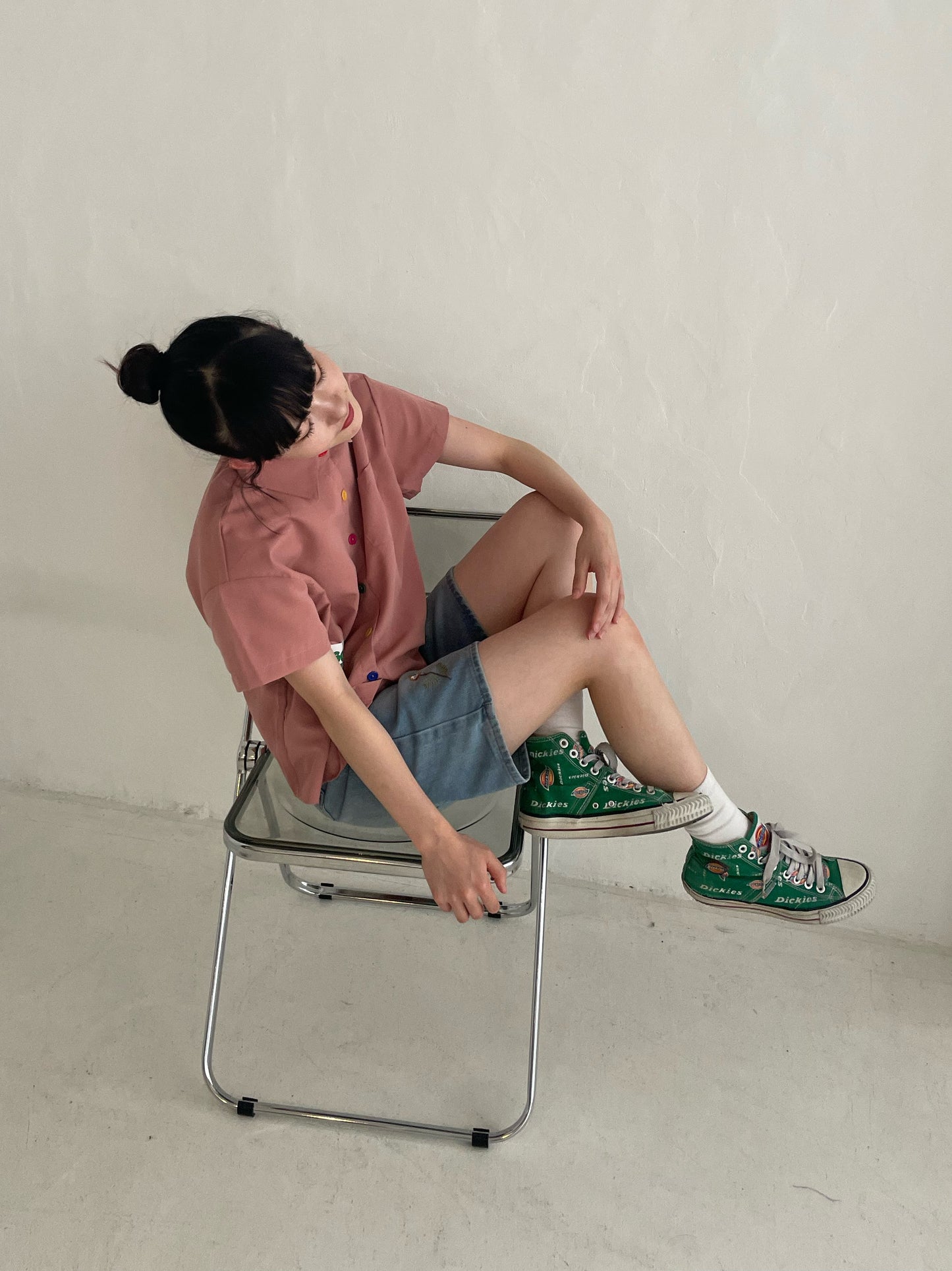 カラフルボタンサマーシャツ DPA43182