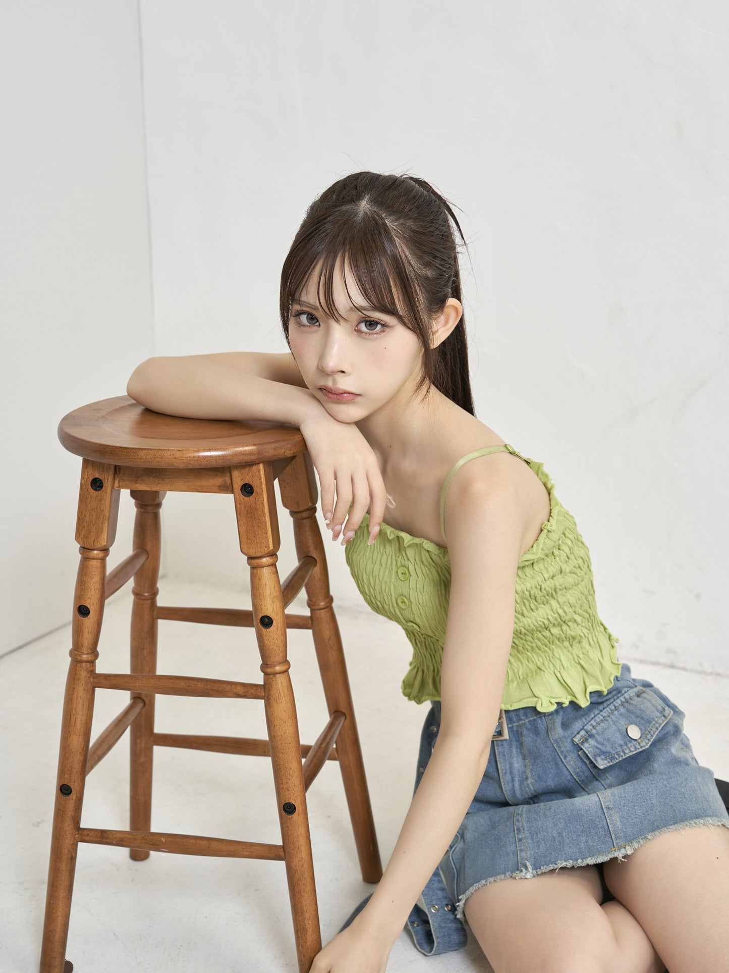 シャーリングタンクトップ DPB30020