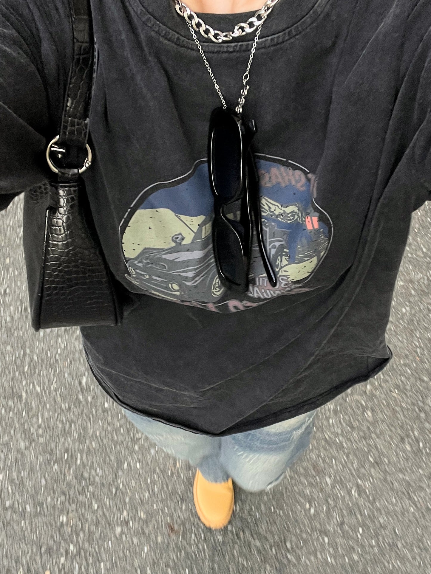 センターカーロゴTシャツ DPA69152