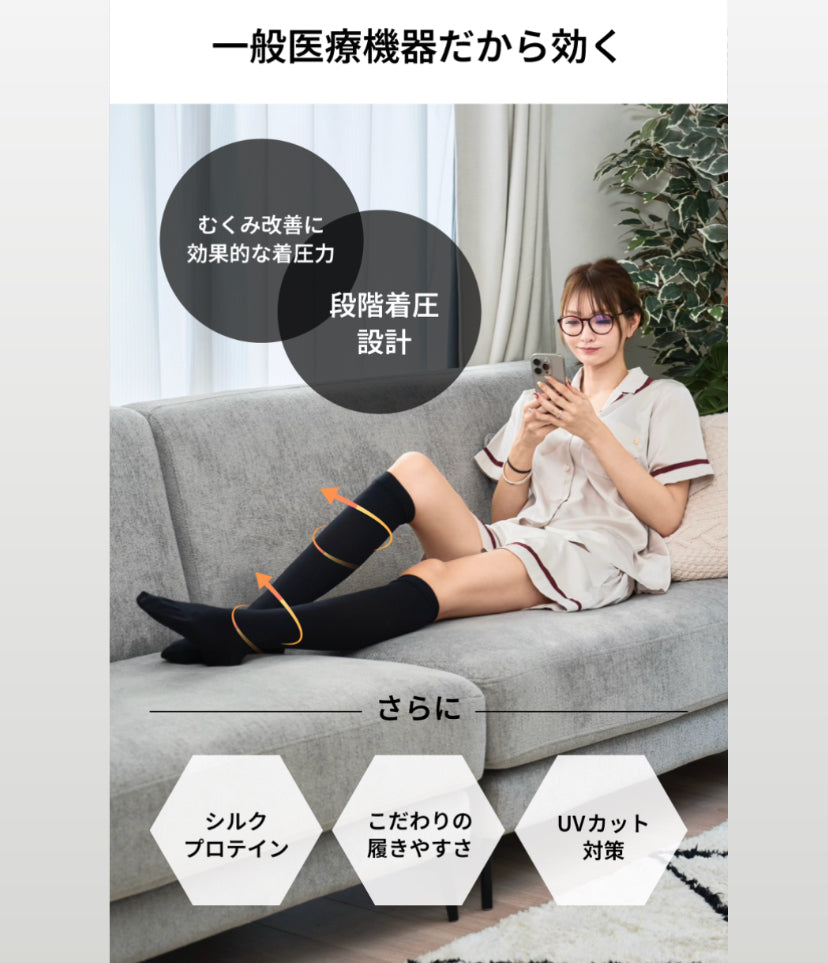 【11月上旬お届け】メディカルスリムソックス