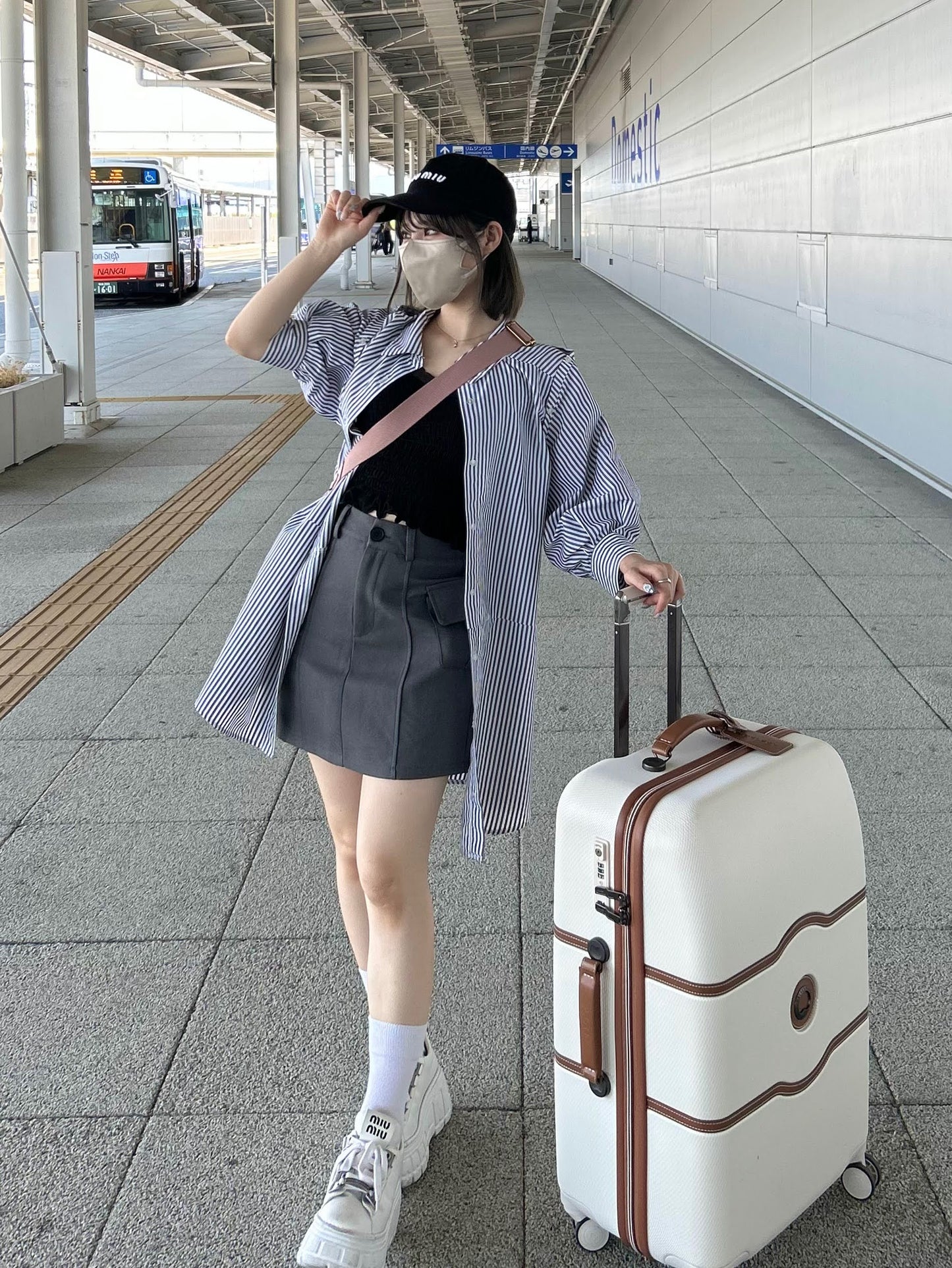 サイドポケットミニスカート CPA22080