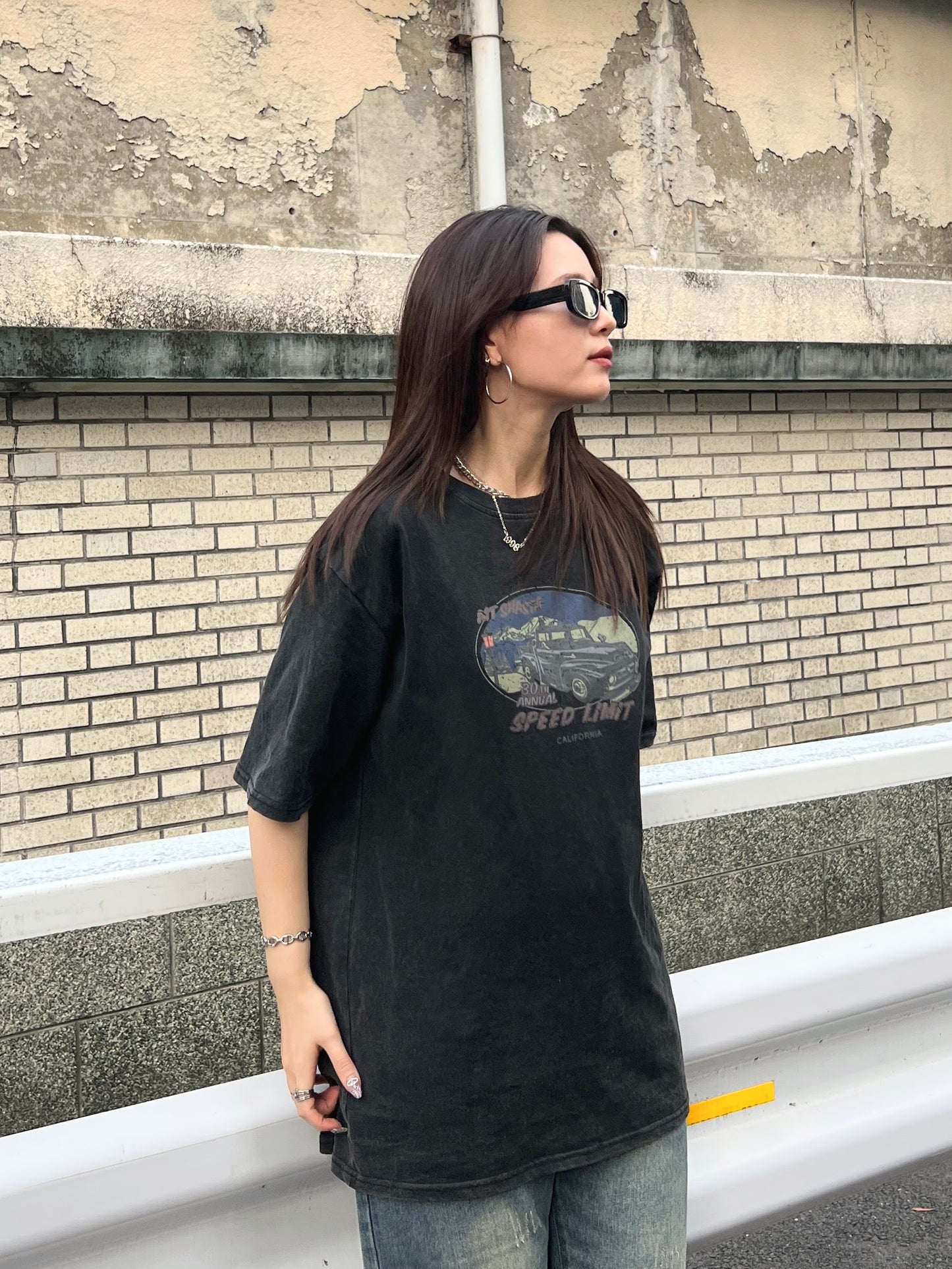 センターカーロゴTシャツ DPA69152