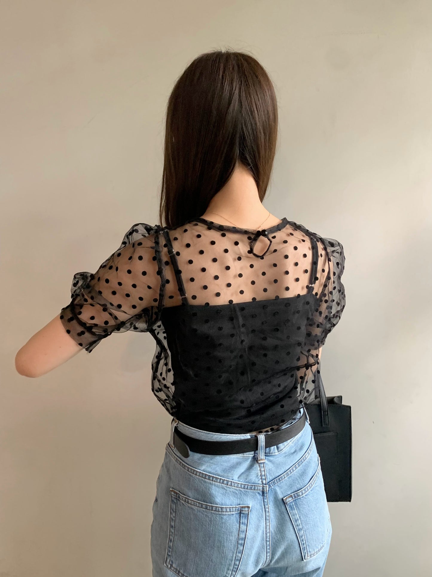 ドットシアーブラウス CPA30020