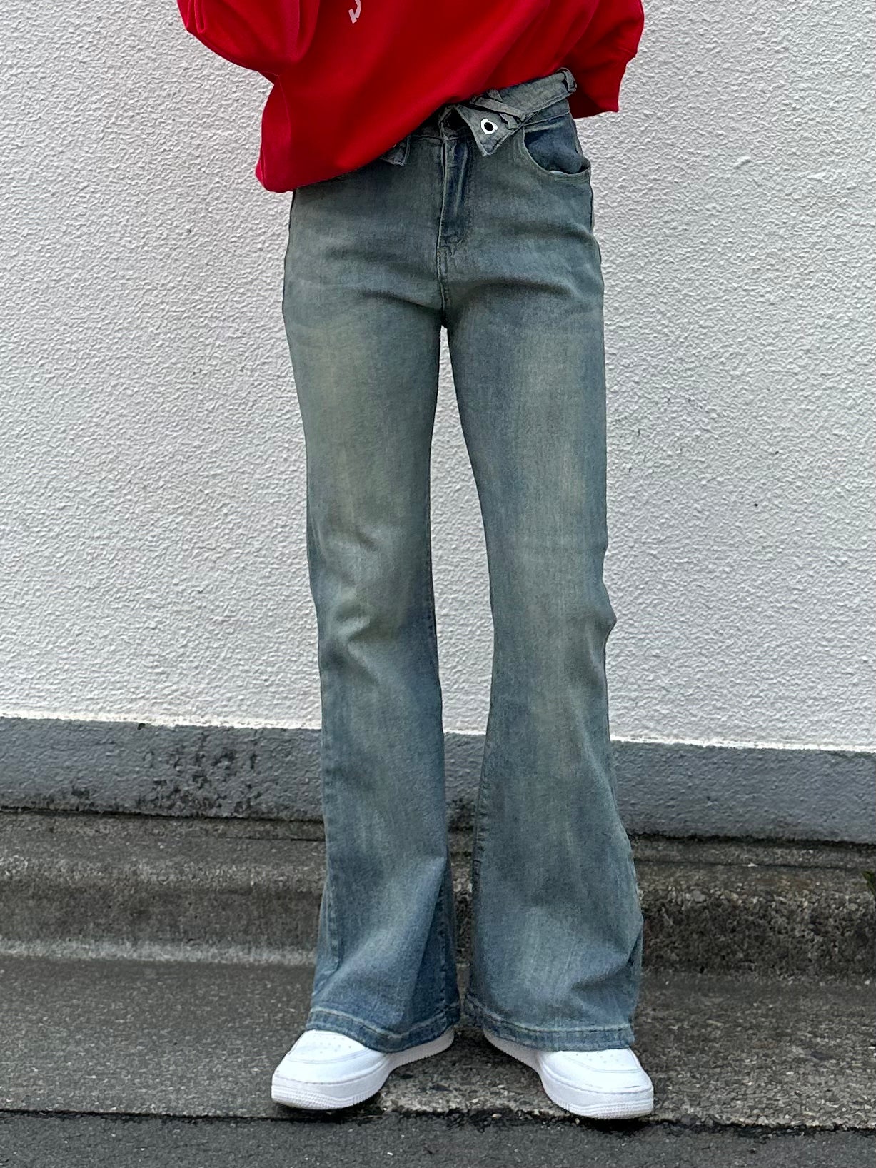 フレアデニムパンツ DPB47255