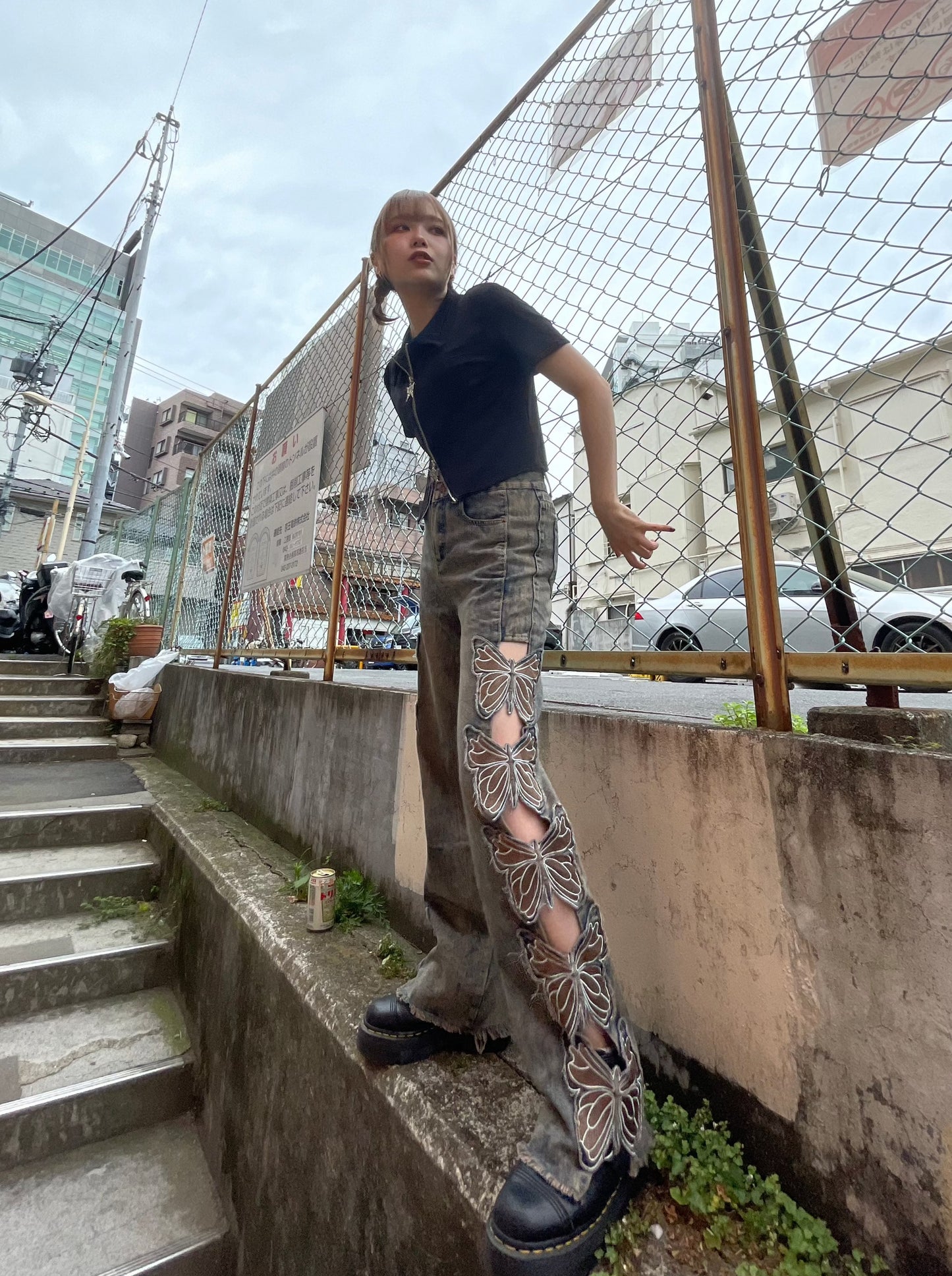 バタフライジップアップトップス DPA20262