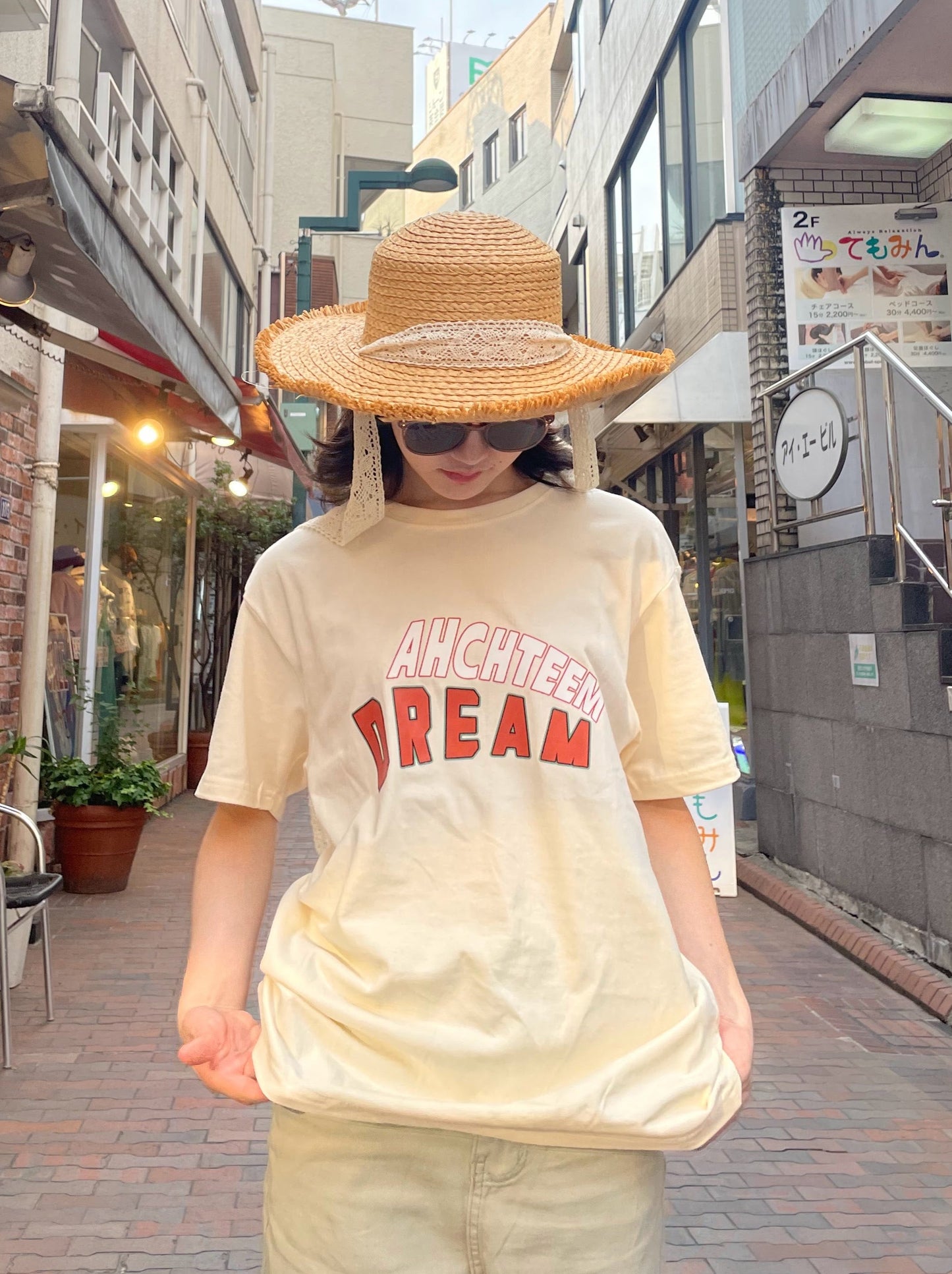 アメリカンロゴプリントTシャツ DPA43192