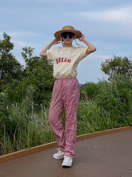 アメリカンロゴプリントTシャツ DPA43192