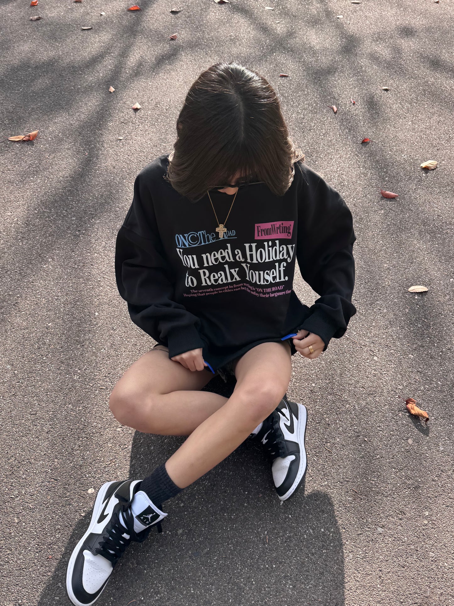 ラウンドネックスウェット DPB42232