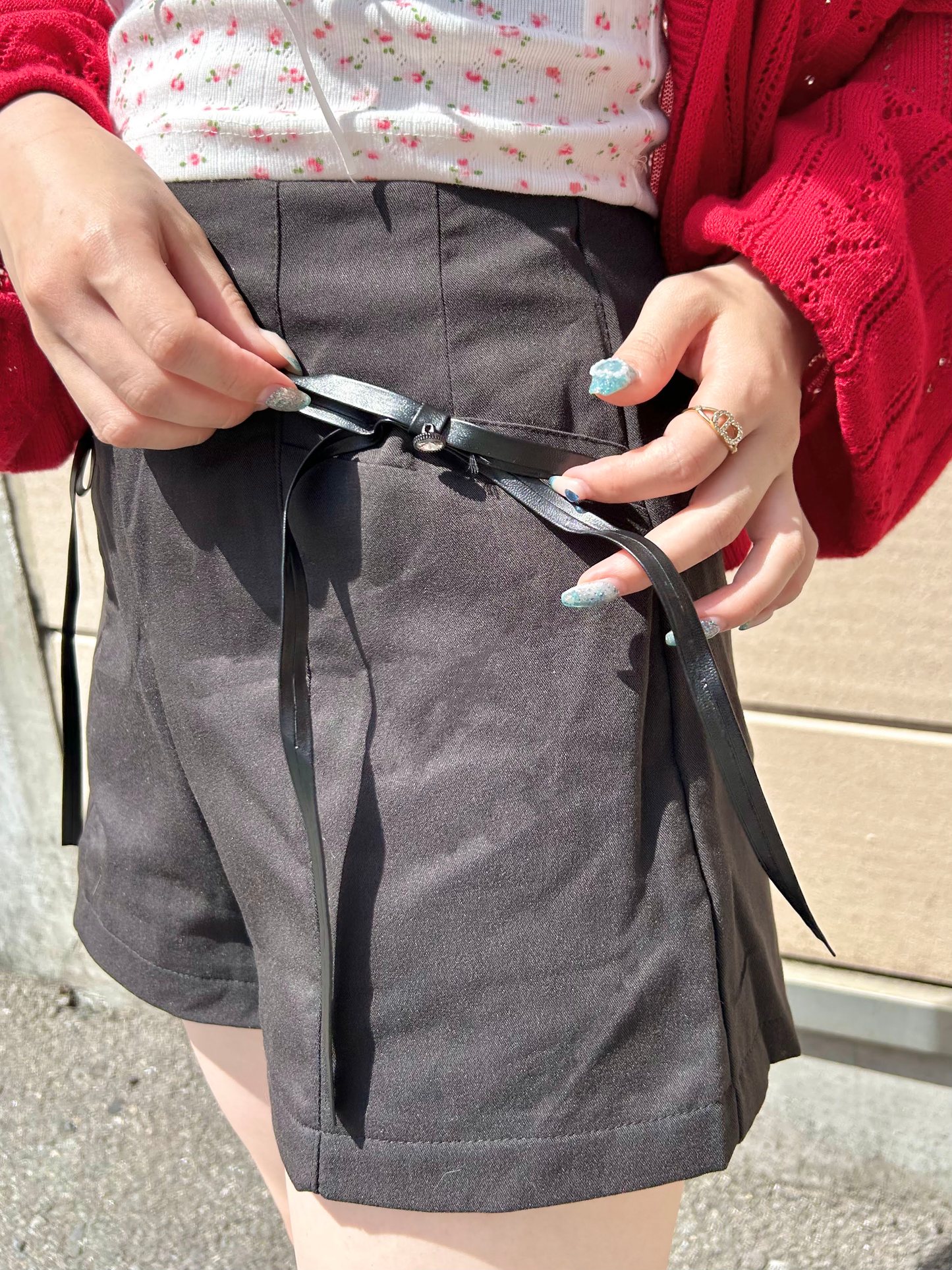 リボンショートパンツ CPA22072