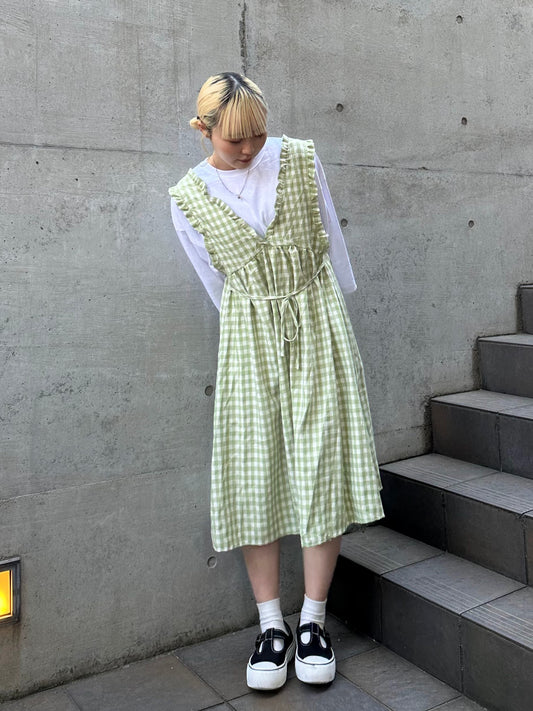 ギンガムチェックワンピース DPB51052