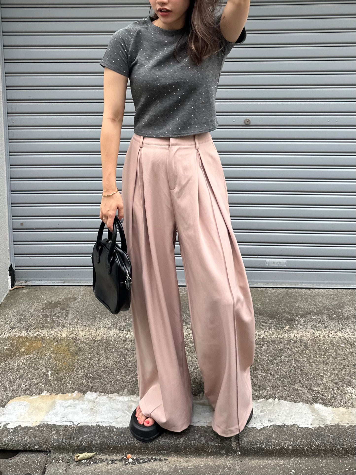 ピンクタックパンツ DPB47279