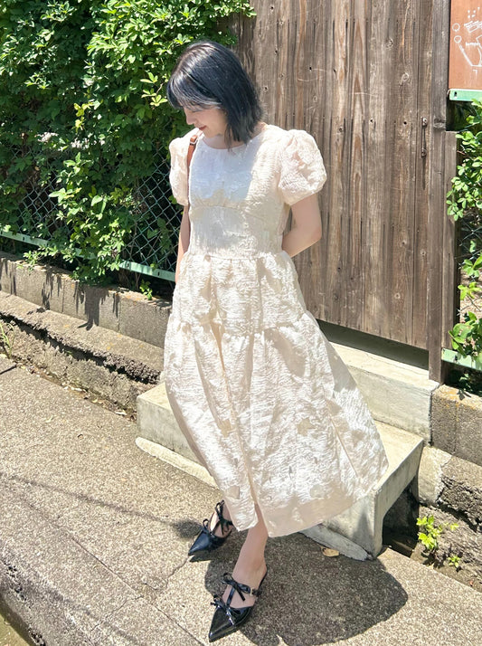 バックリボンワンピース CPA22077