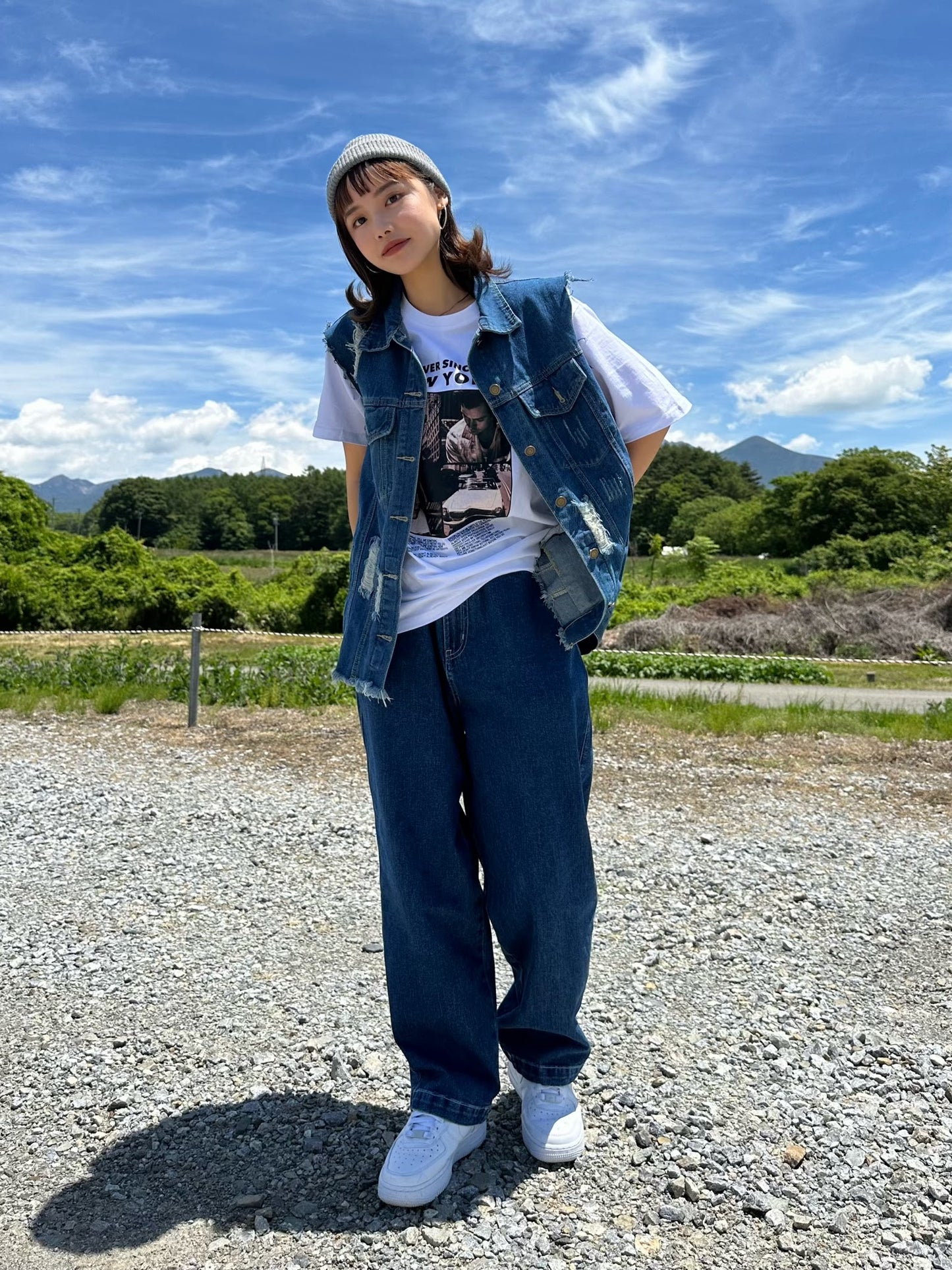 NEWYORKロゴTシャツ DPB47124