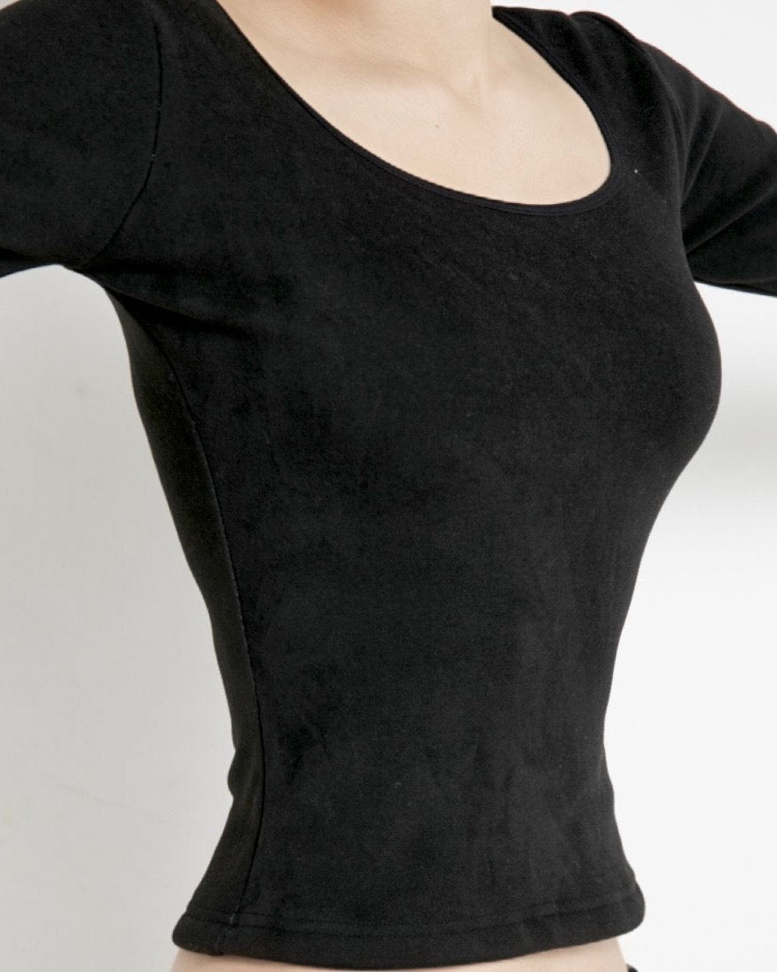 【成瀬愛里】slim warmer tops【basic】