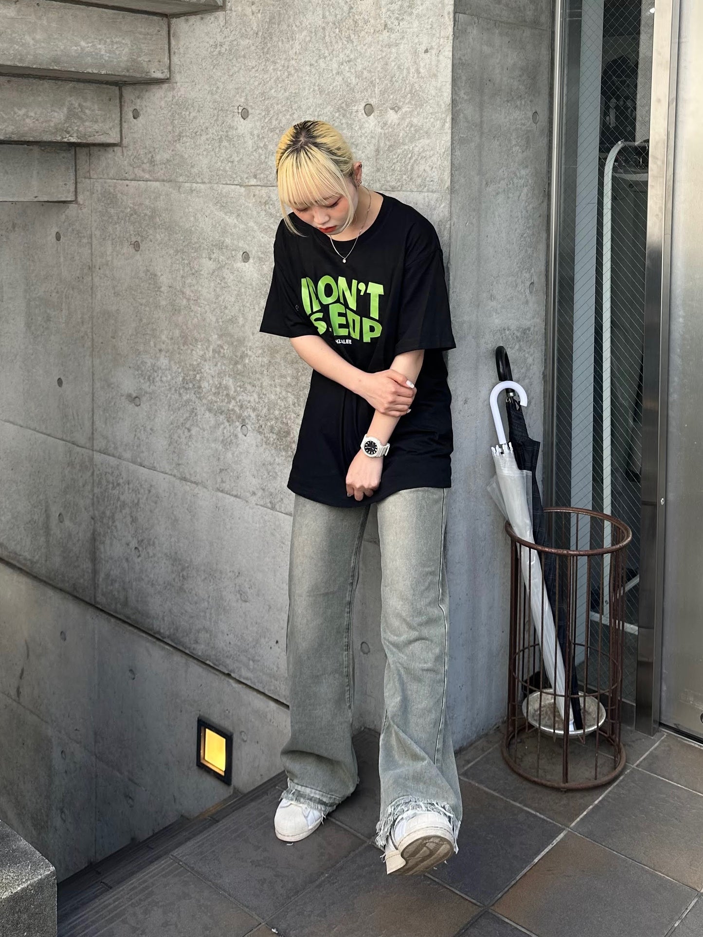 ビッグロゴロングTシャツ DPB51075