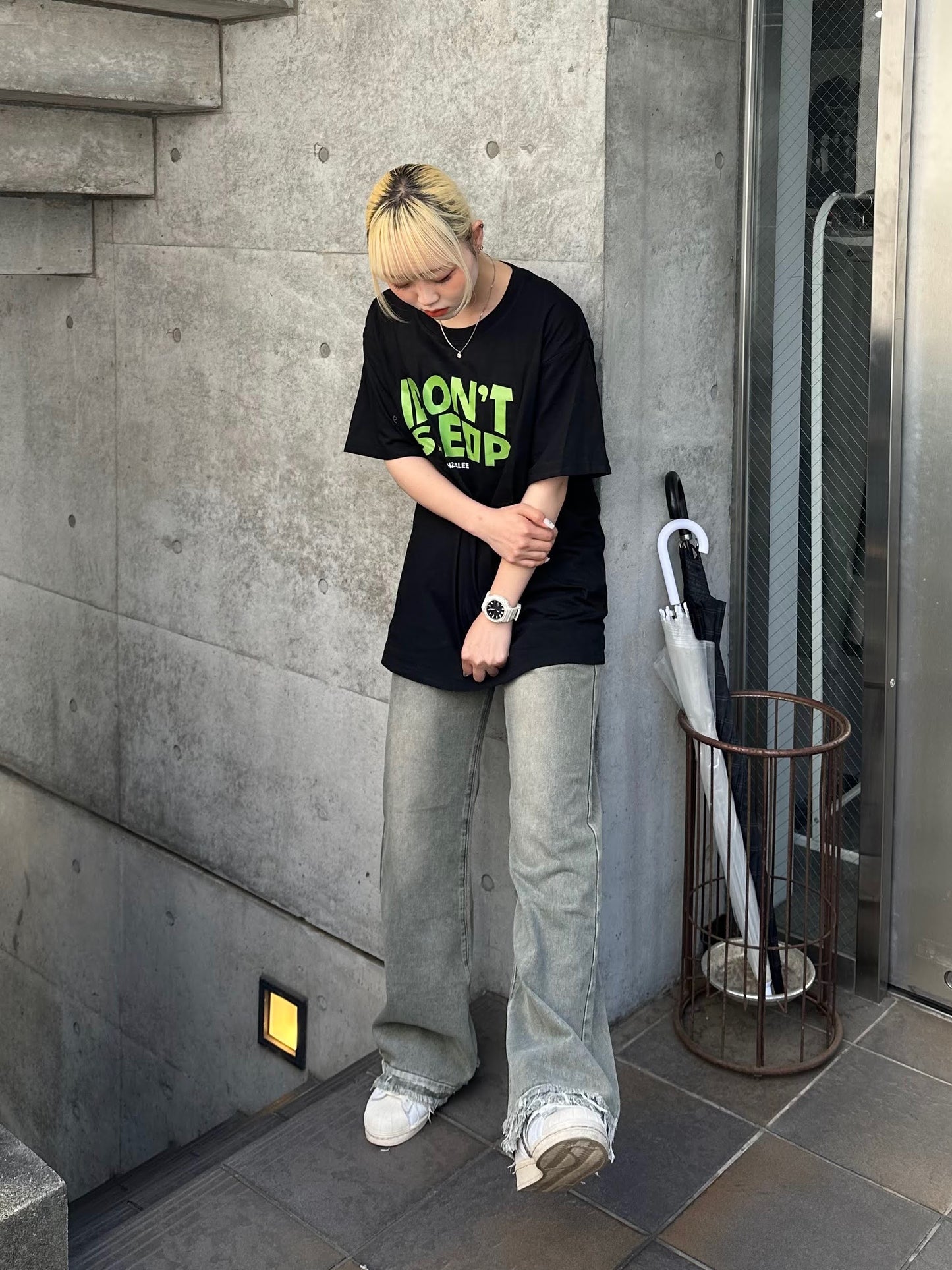 フリンジデザインデニムパンツ DPB51072
