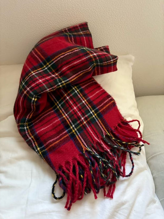 タータンチェックマフラー DPA43527