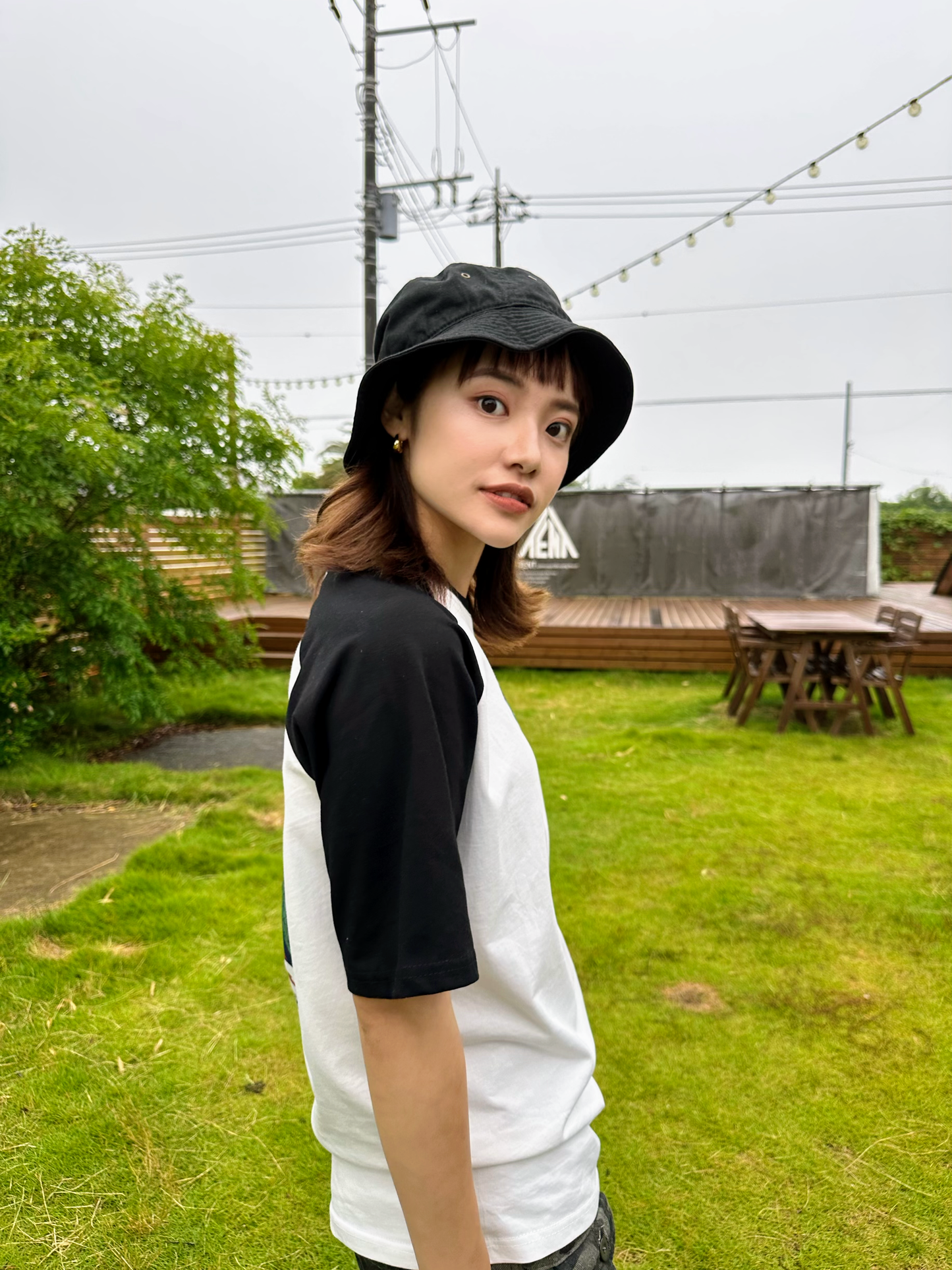 ラグランロゴTシャツ DPB47123