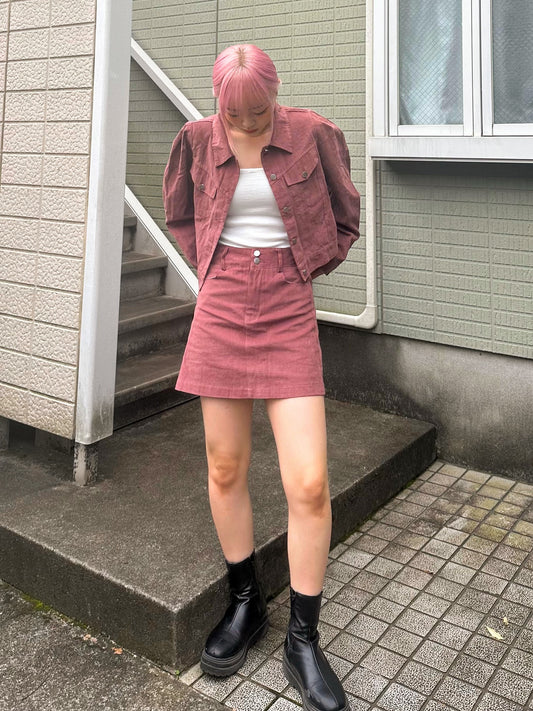 ピンクデニムジャケット DPB51074