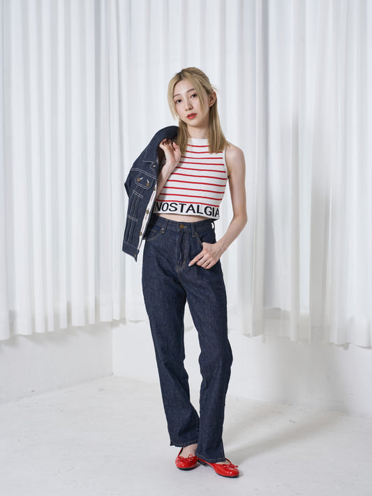 ボーダーデザインタンクトップ CPA14073