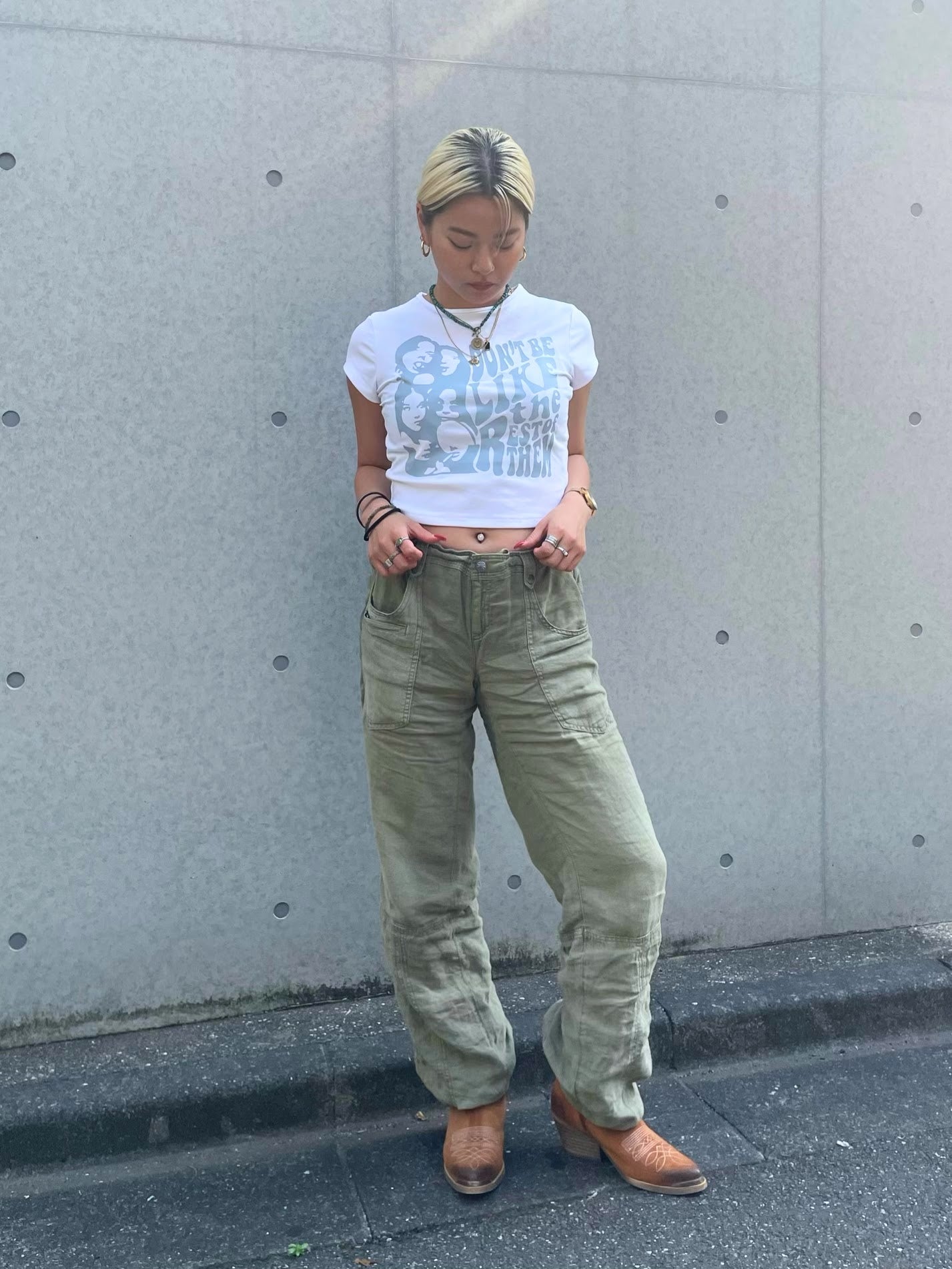 フロントプリントTシャツ DPB19155