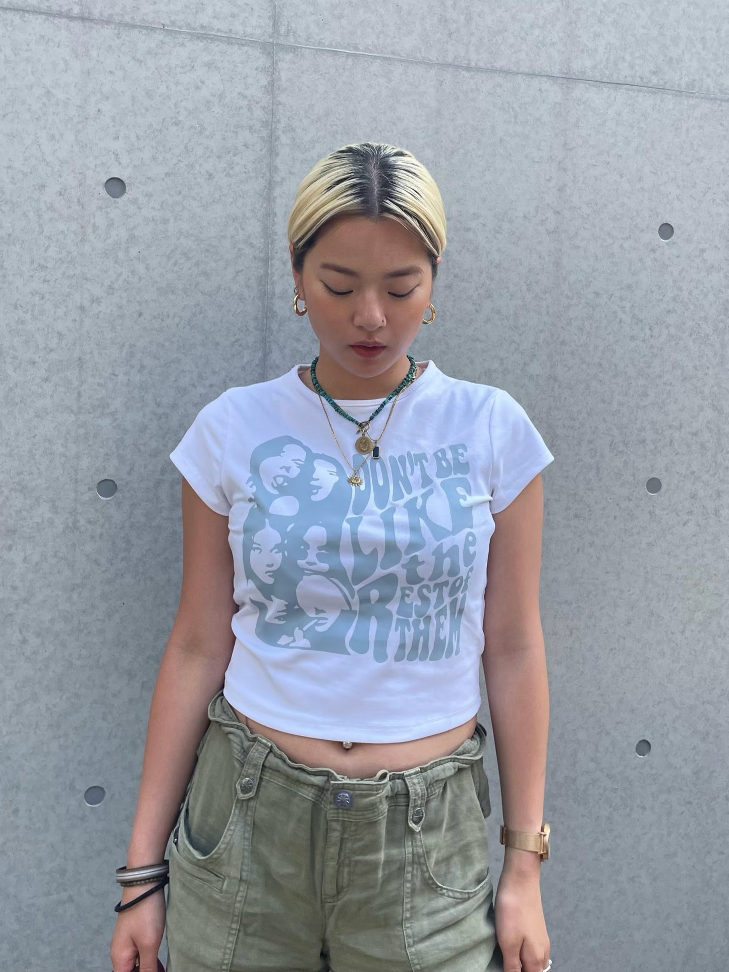 フロントプリントTシャツ DPB19155